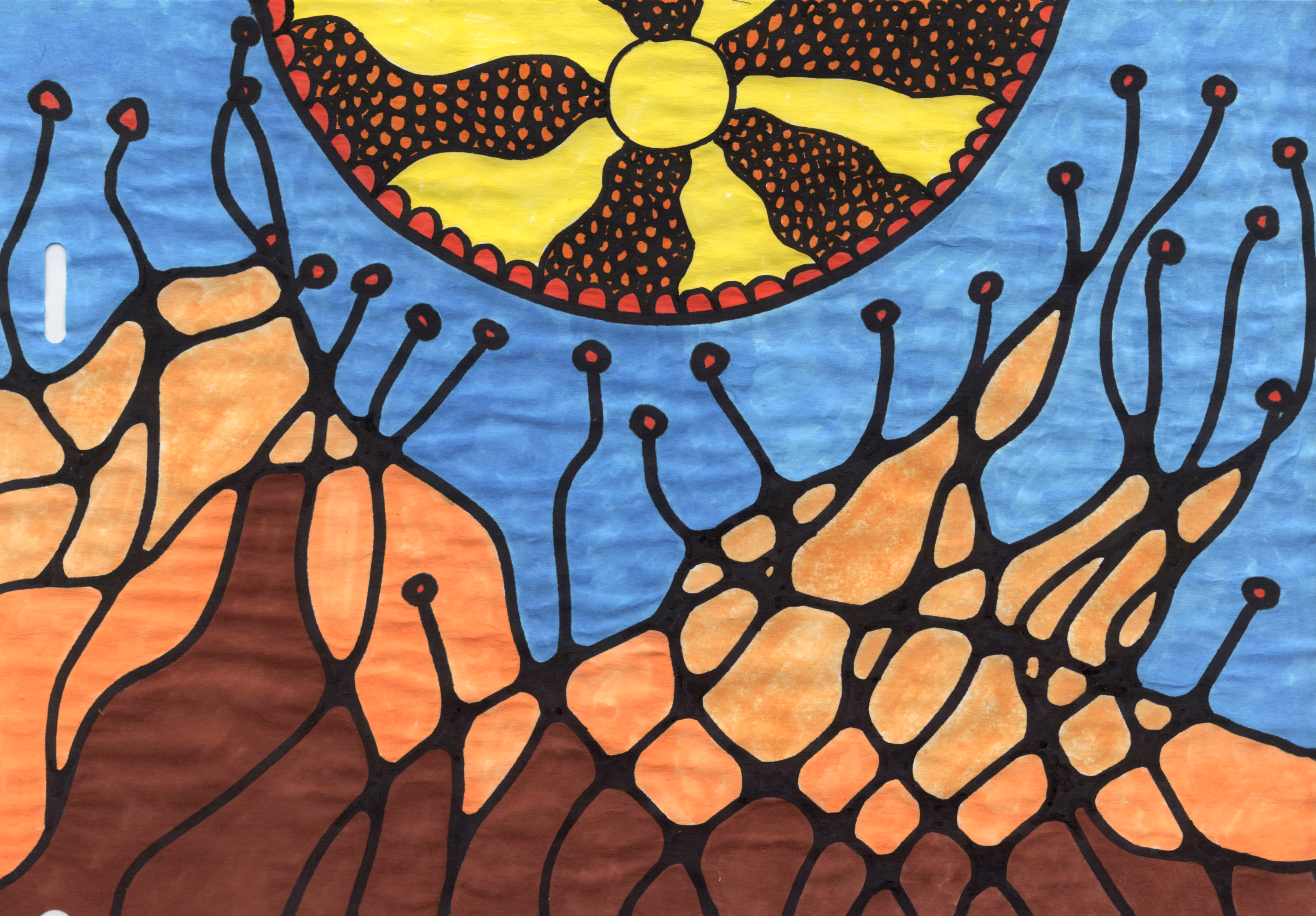 Meditative Flows: Meditation Drawing #07