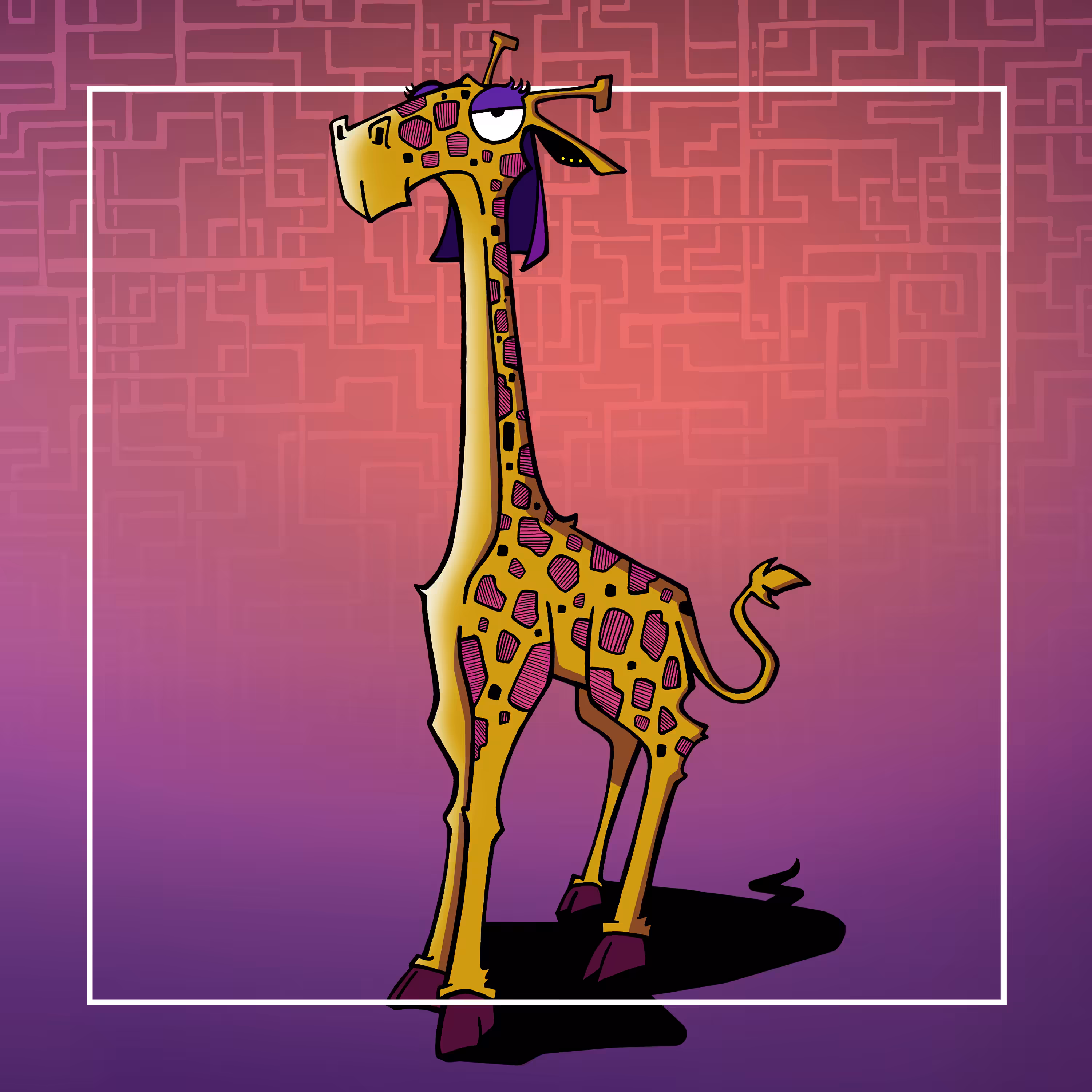 ANNoYeD GiRAFFe