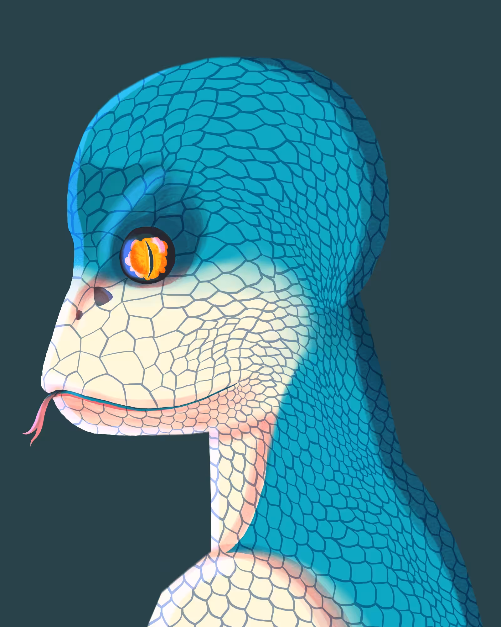 humanoid animal (snake) #13