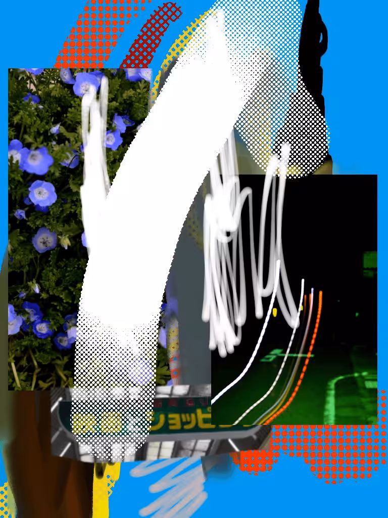 Collage and Painting