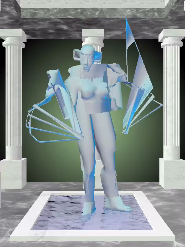 HeavenComputer: The Drunk Radioactive Aqua Woman #6863