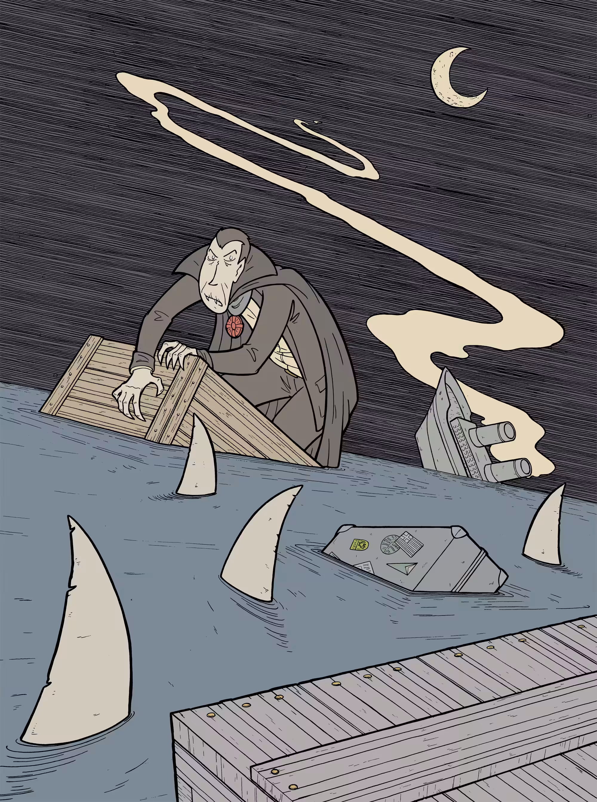 Sharks vs Vampire