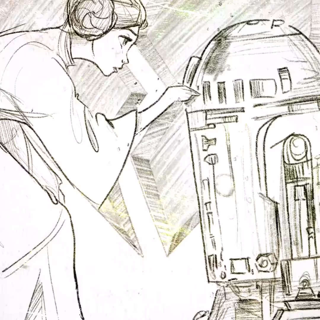 “Requiem for a Lost Princess: Original concept sketch”