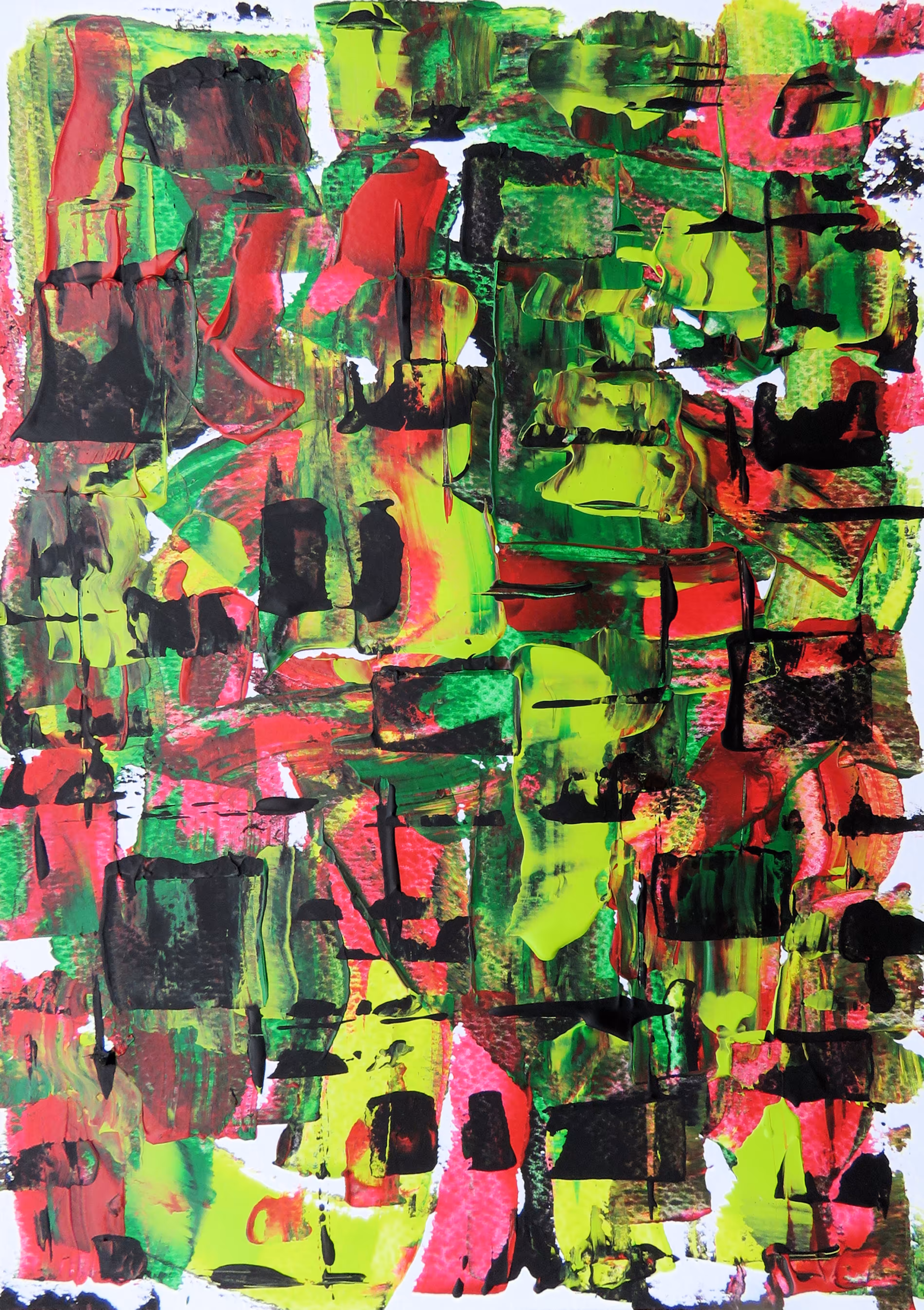 when all the colors find a place to nest then life will have won, no more destruction, just life