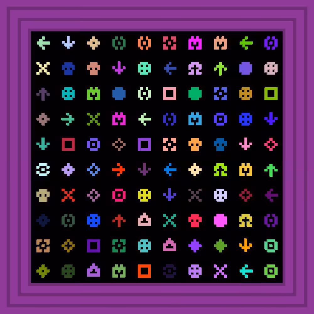 bitbeings :: Procedural Symbols #436/1000