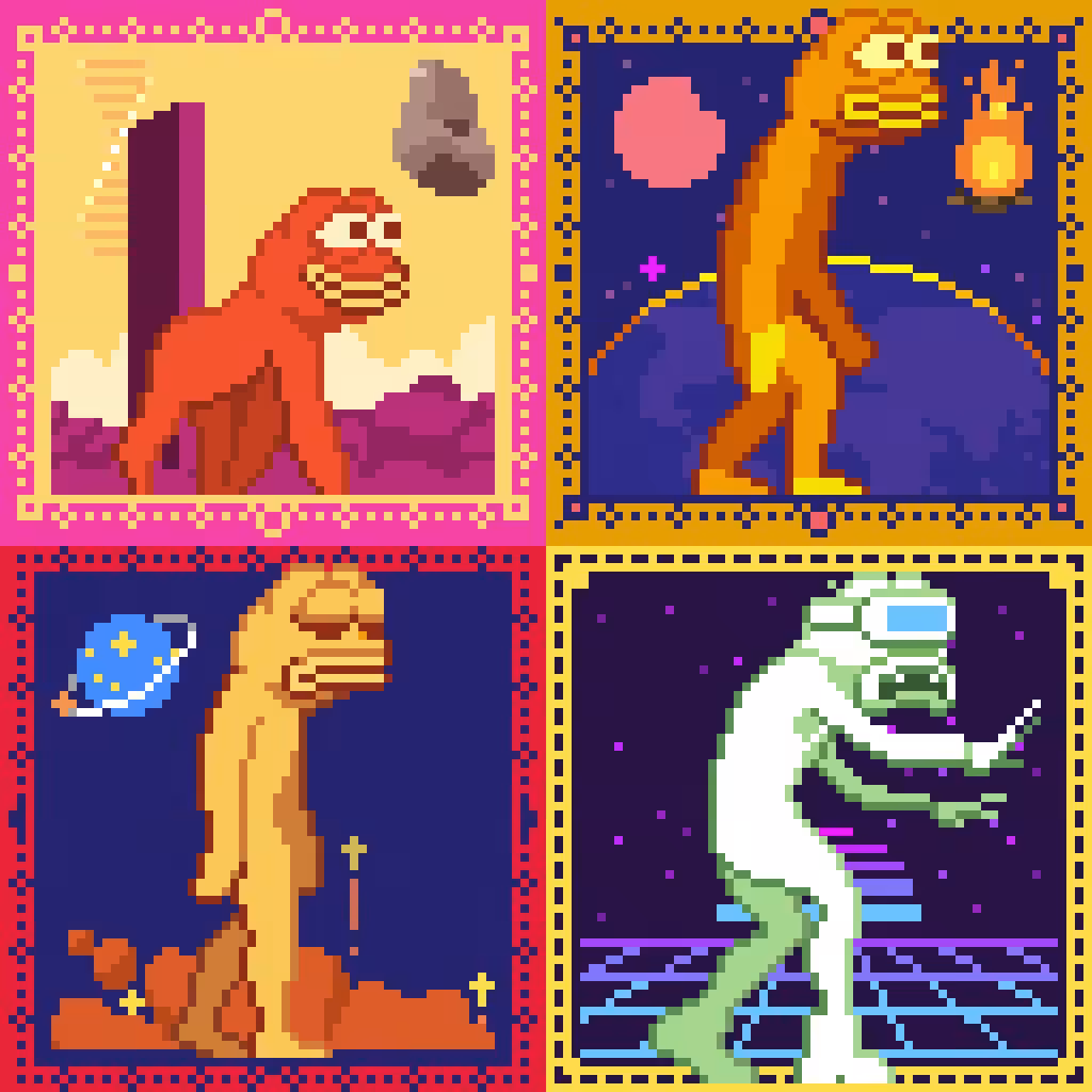 The evolution of Pepe