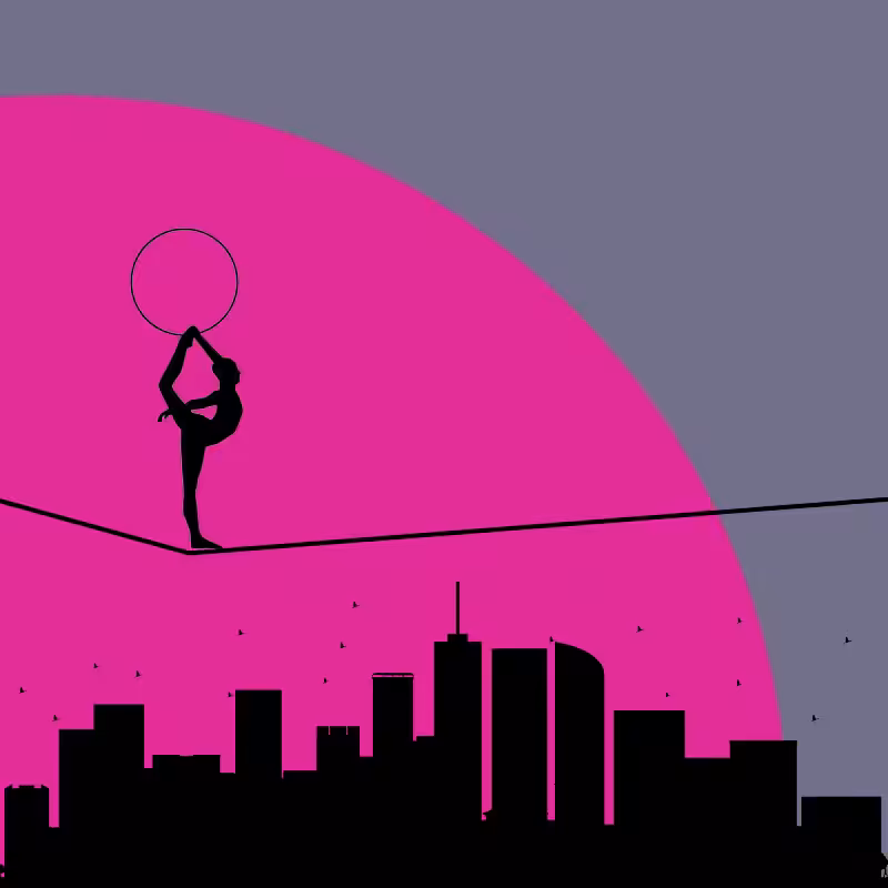 Dancing over the city #27