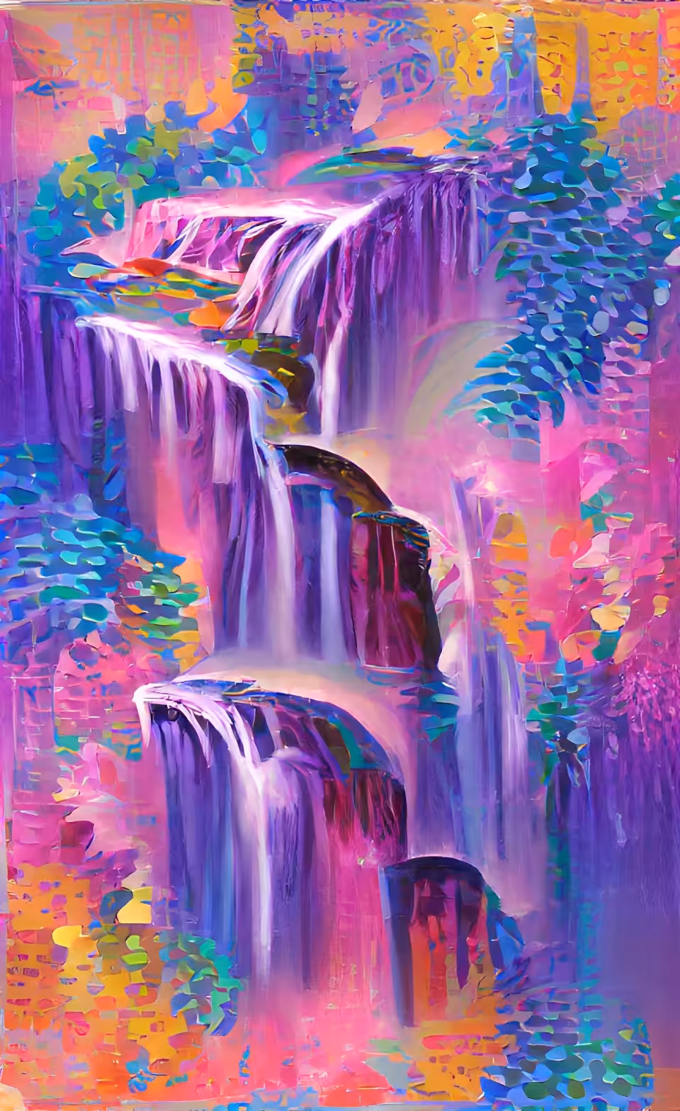 CARTOON WATERFALL