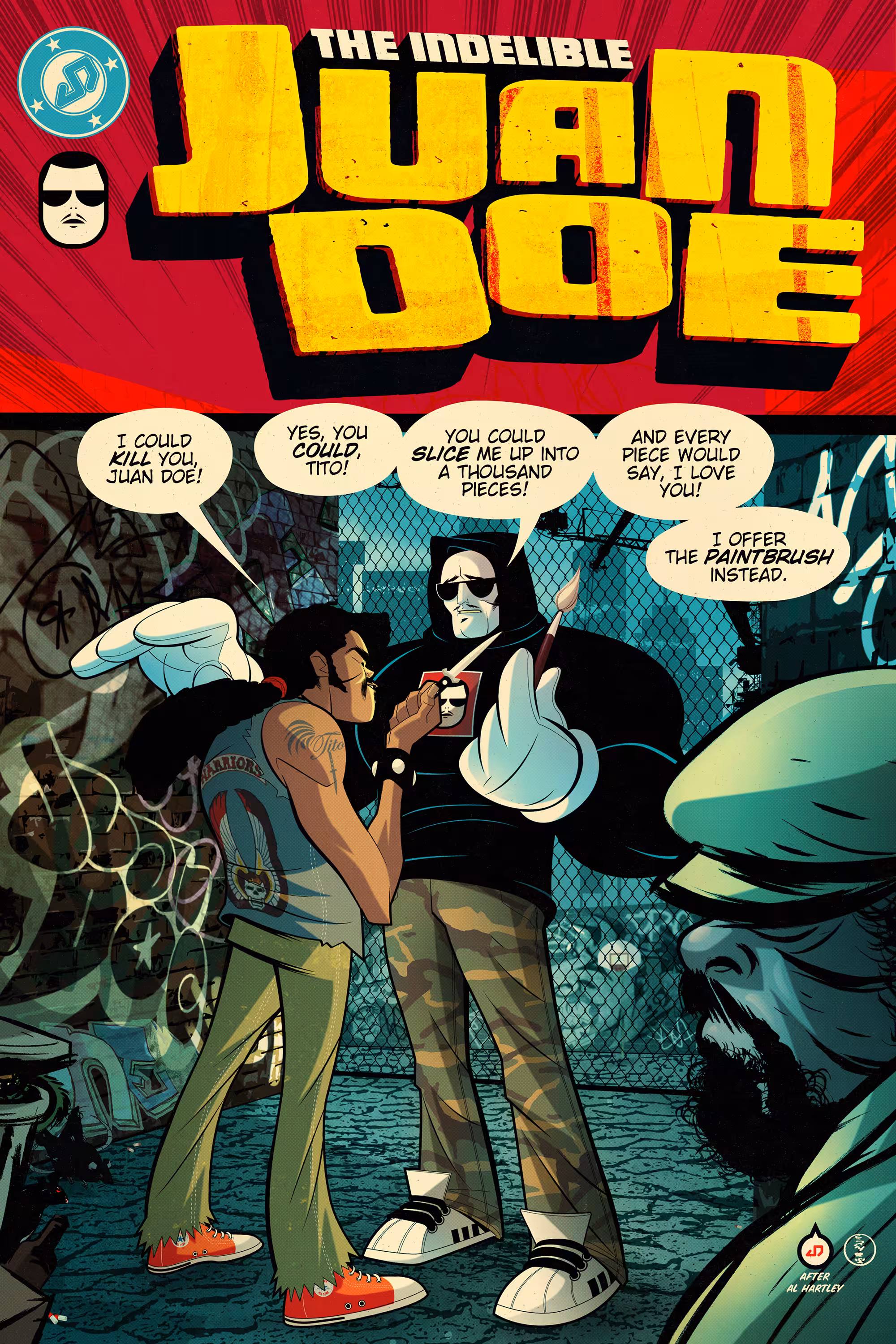 Juan Doe Covers: The Paintbrush and the Switchblade