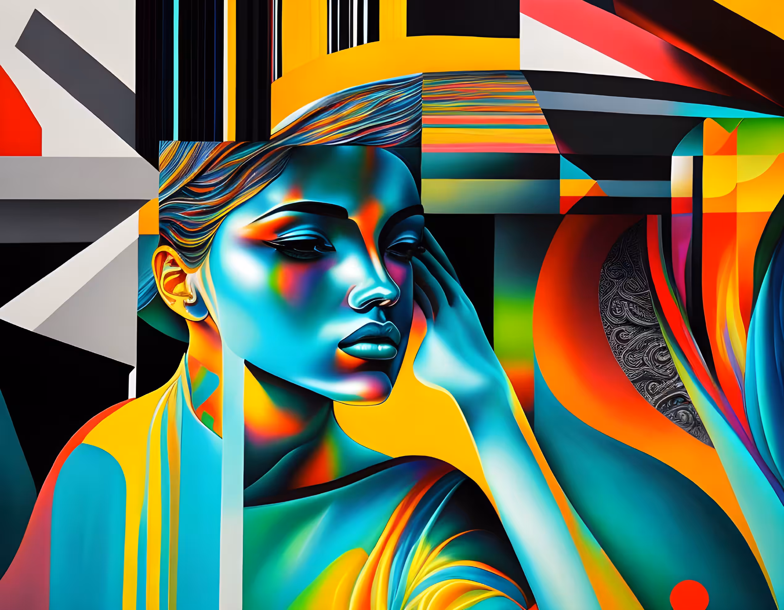 Colors made by AI 