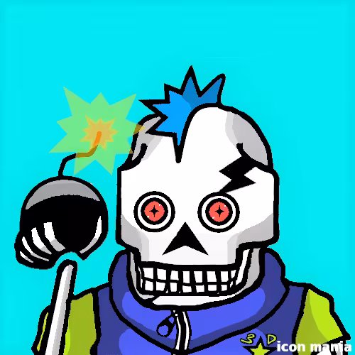 icon mania: Skull #12 3D