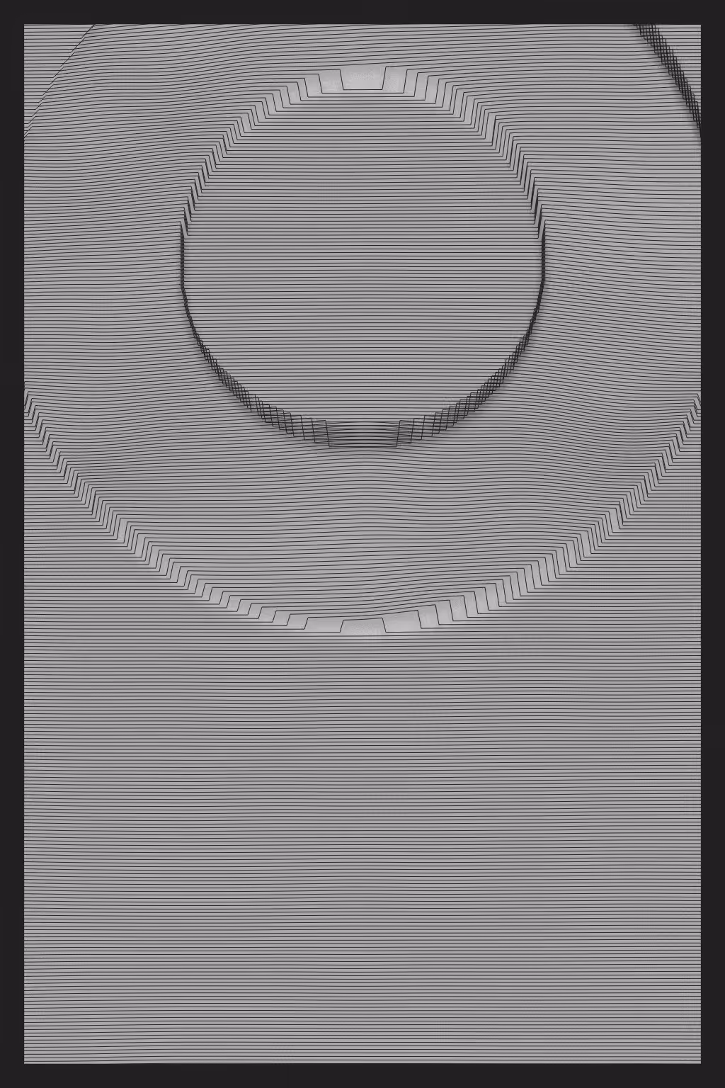 Waves Circle #8