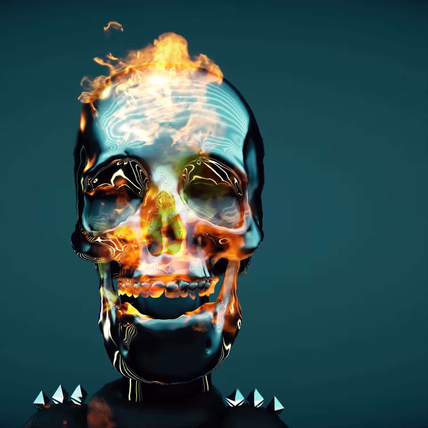 CryptoAvatar 3d: CryptoAvatar3D-034-EtherRider