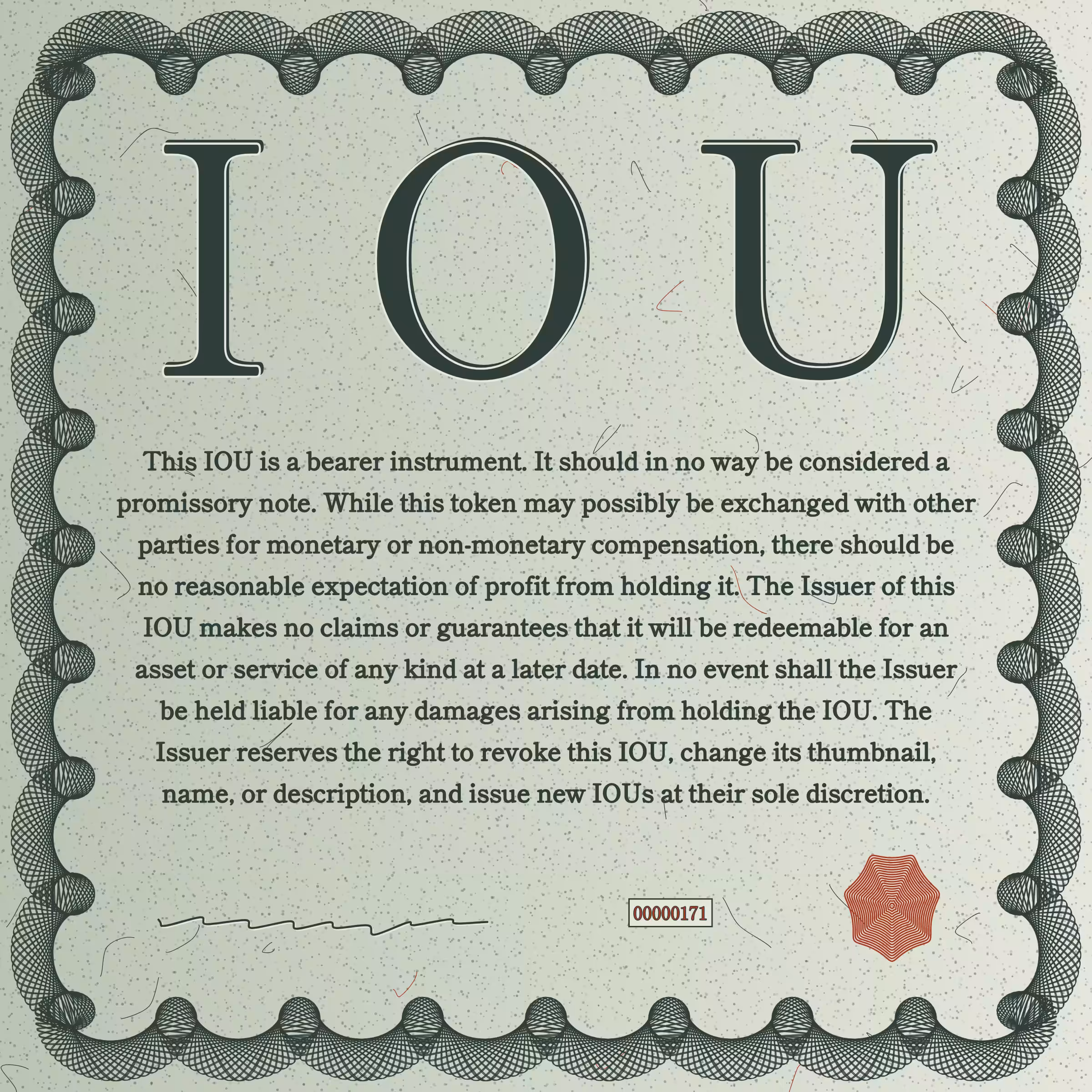 IOU #171