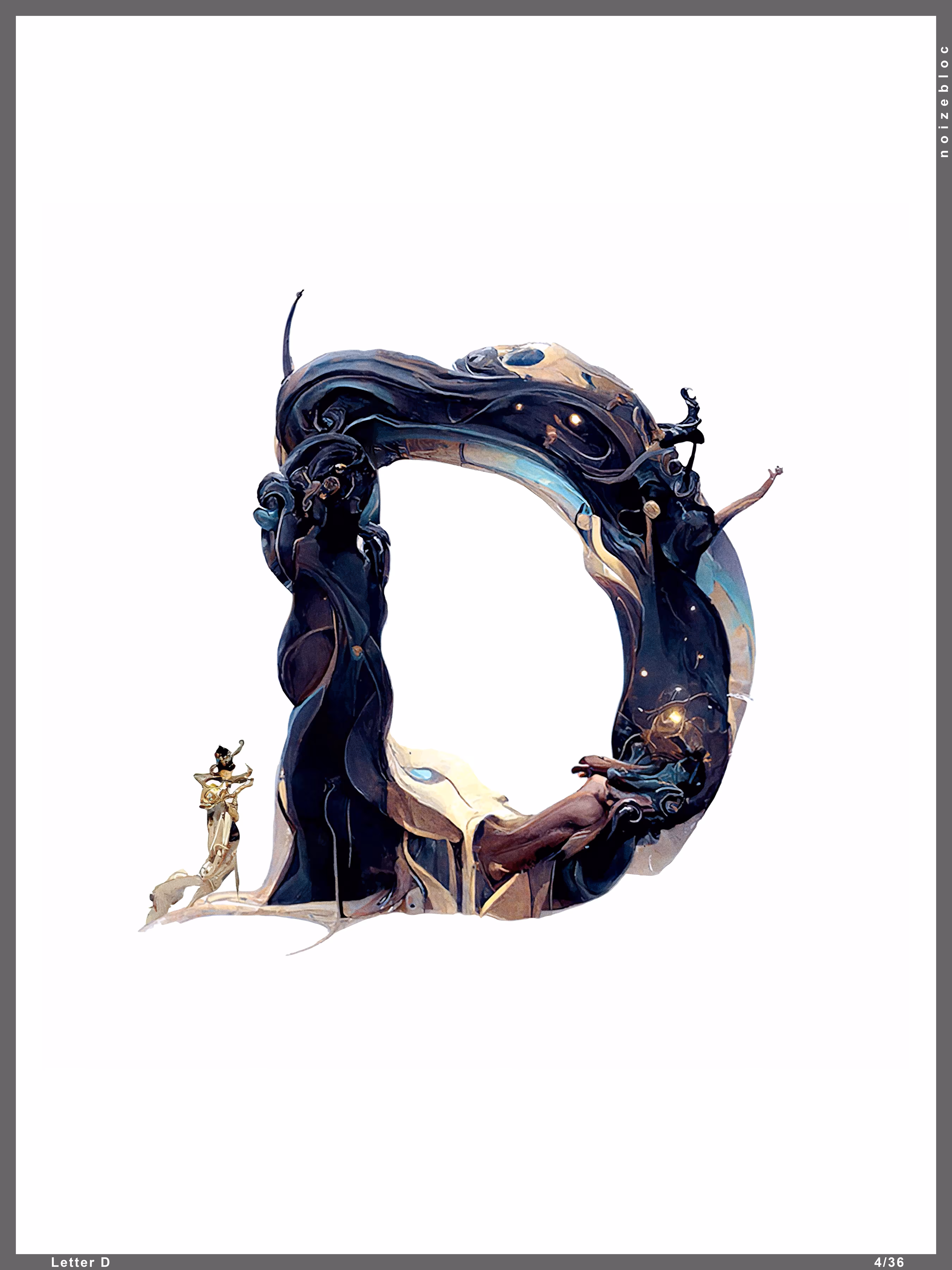 Letter D