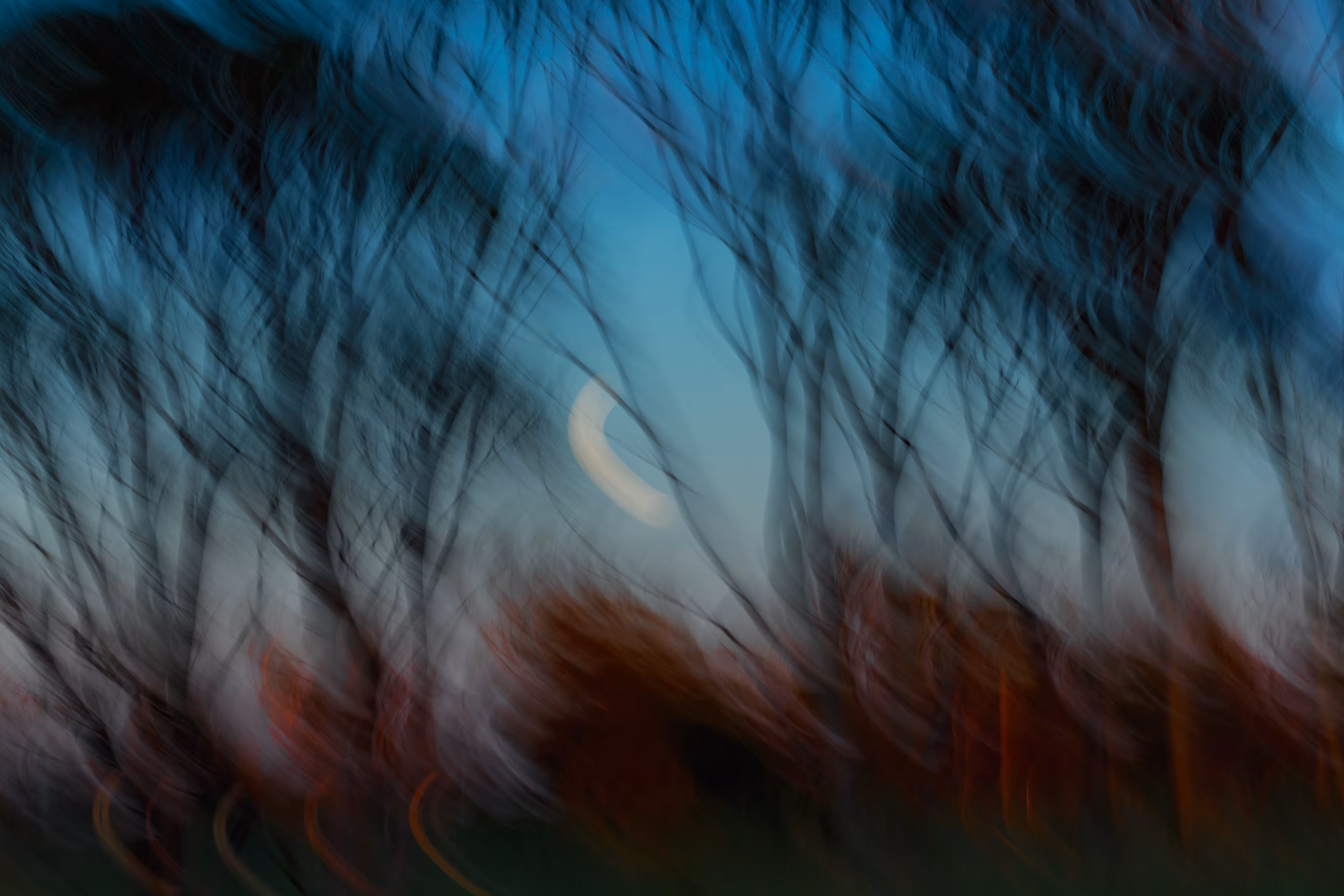 Moonset at Sunrise