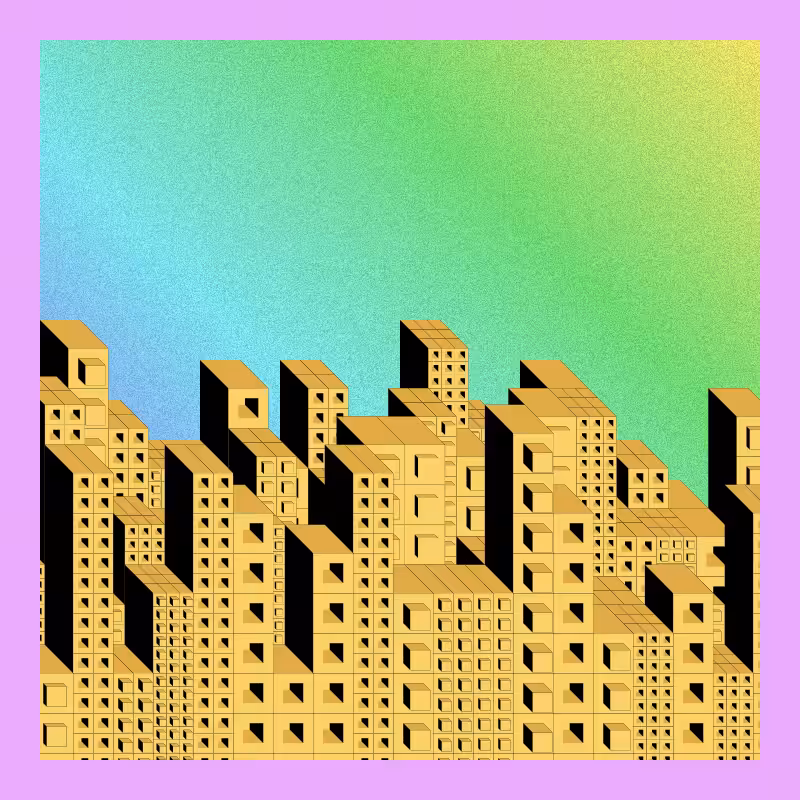Cube City - Upside Down #6