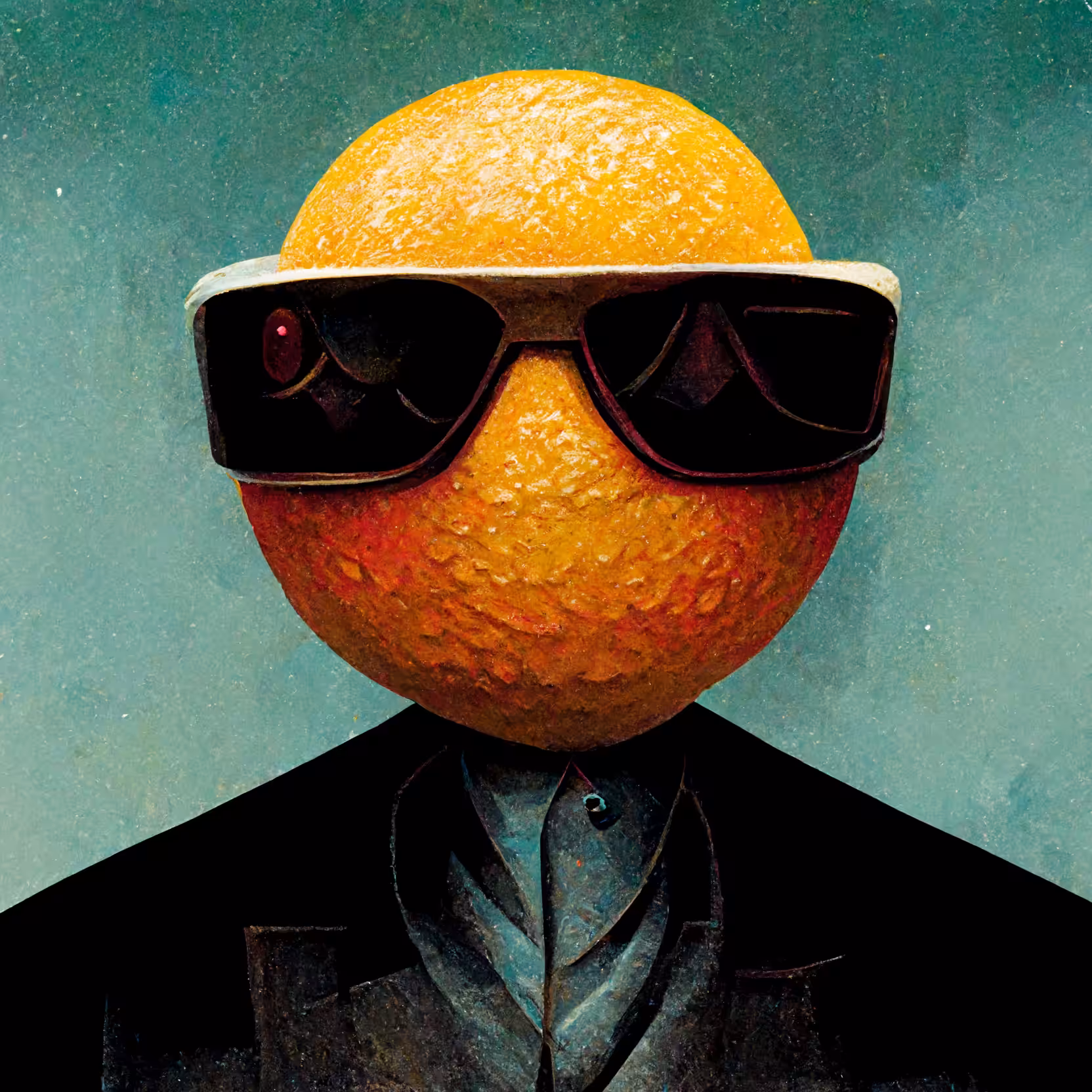 The orange man 