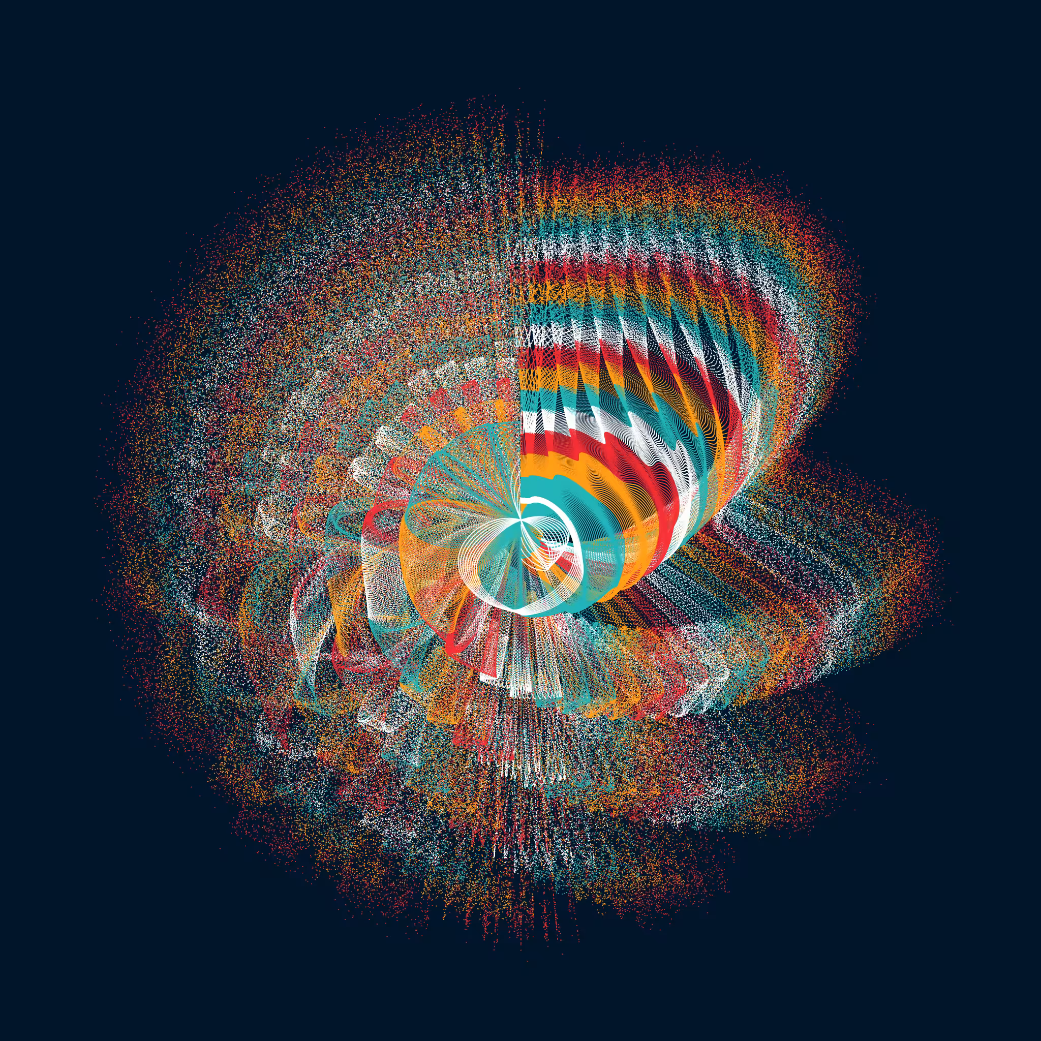 CIRCULAR MURMURATIONS #131