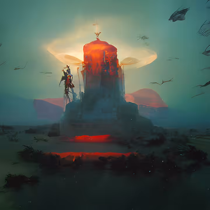 Alien temple 09