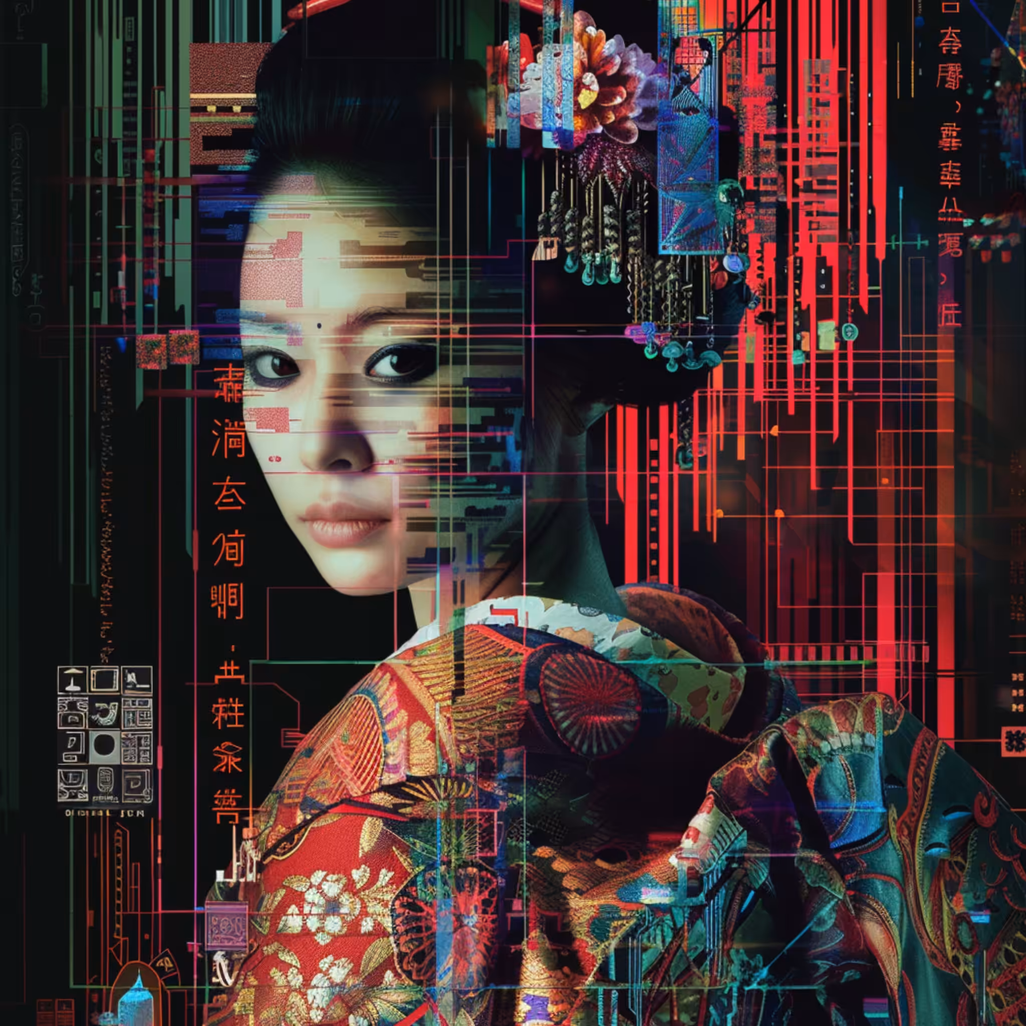 QR Geisha