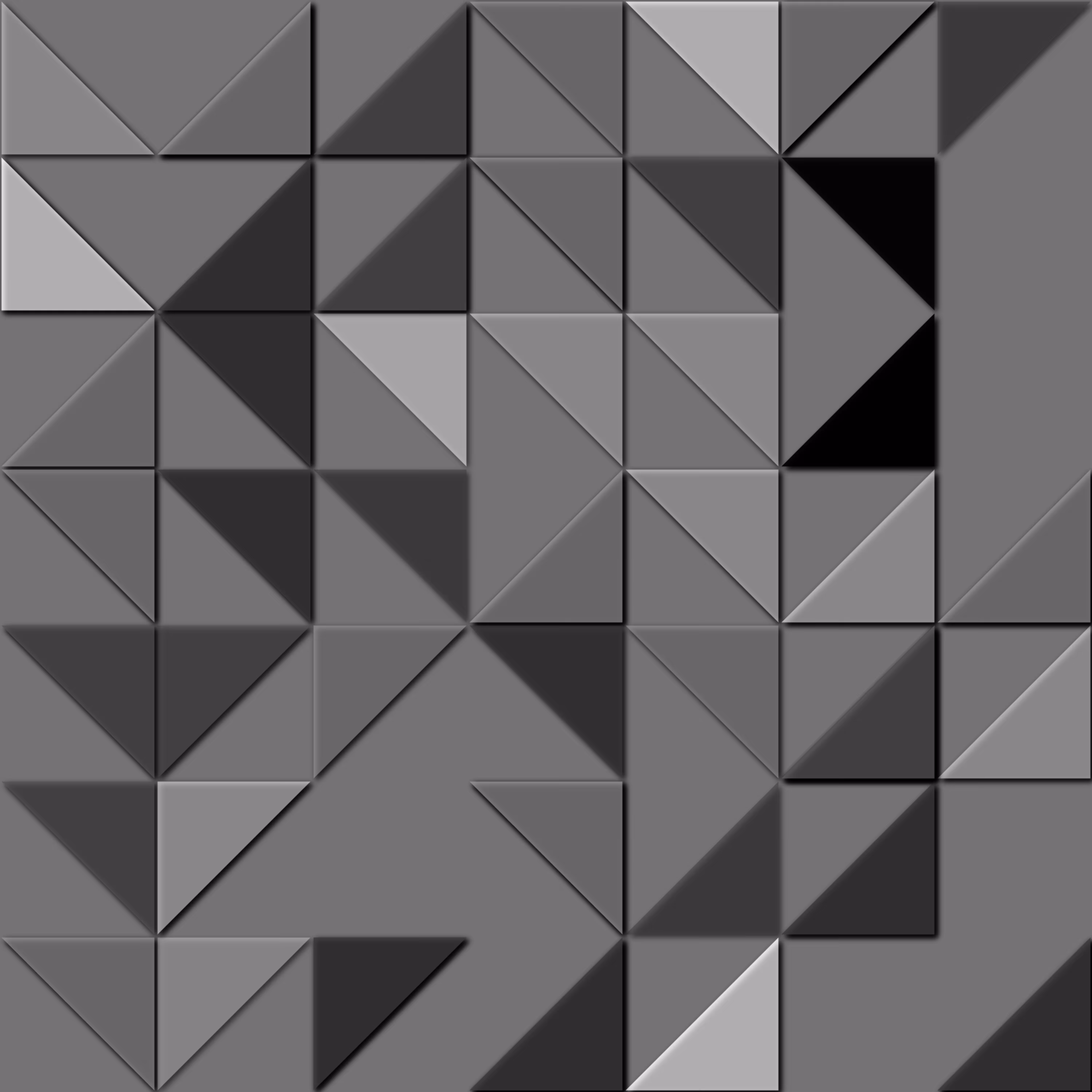 Rodeo posts: Just b&w triangles.