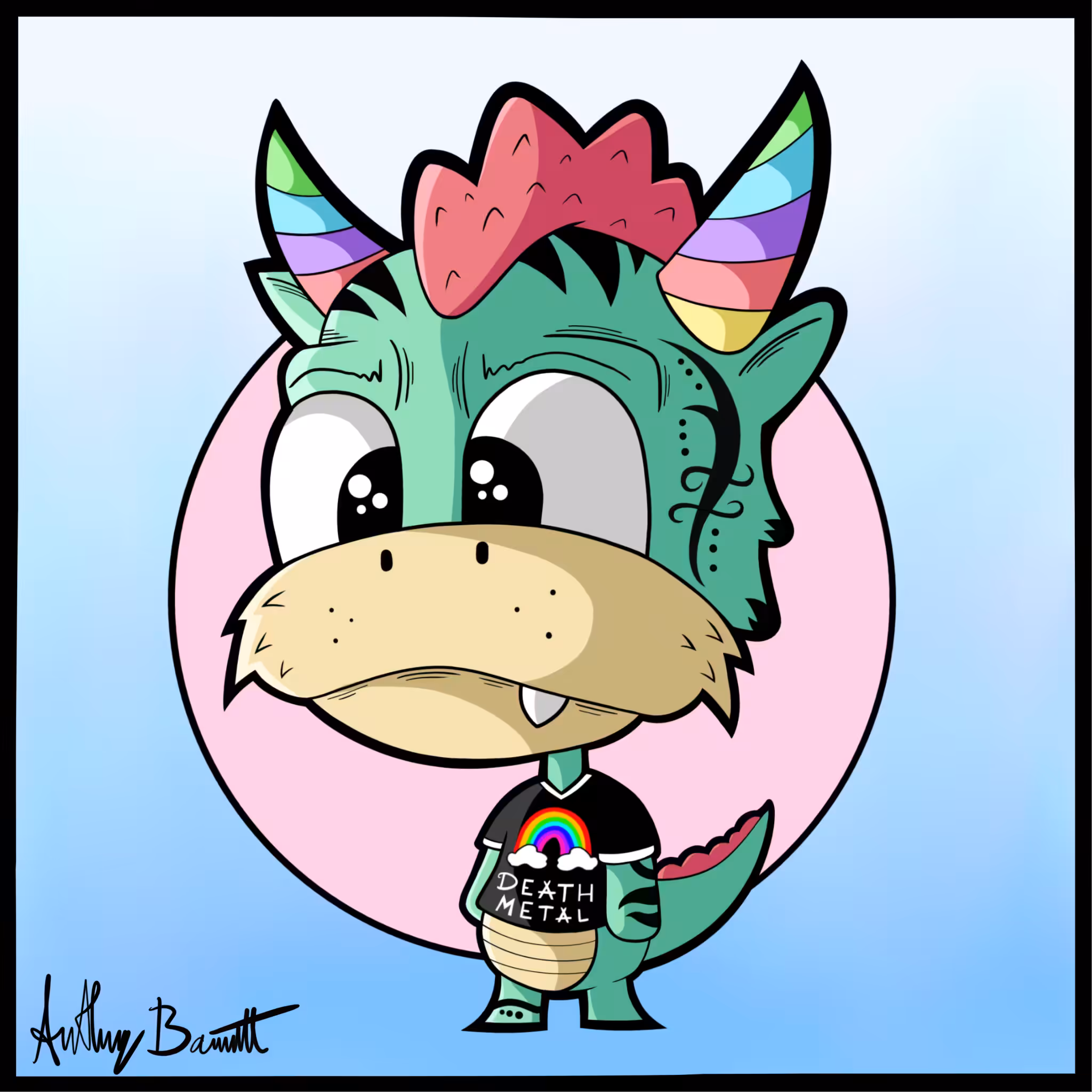 death metal dragon