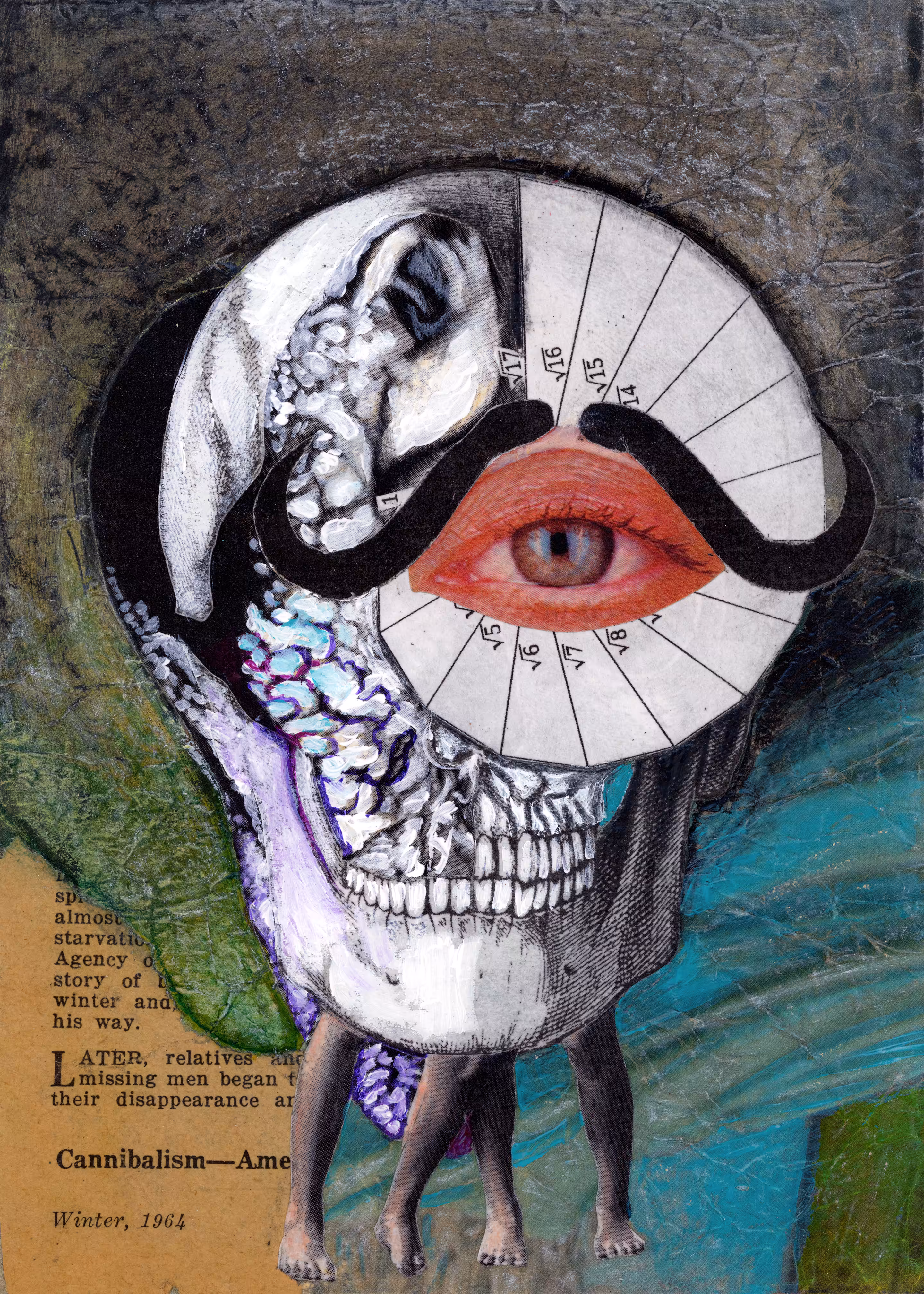 Collage #12 (Cannibalism Winter 1964)
