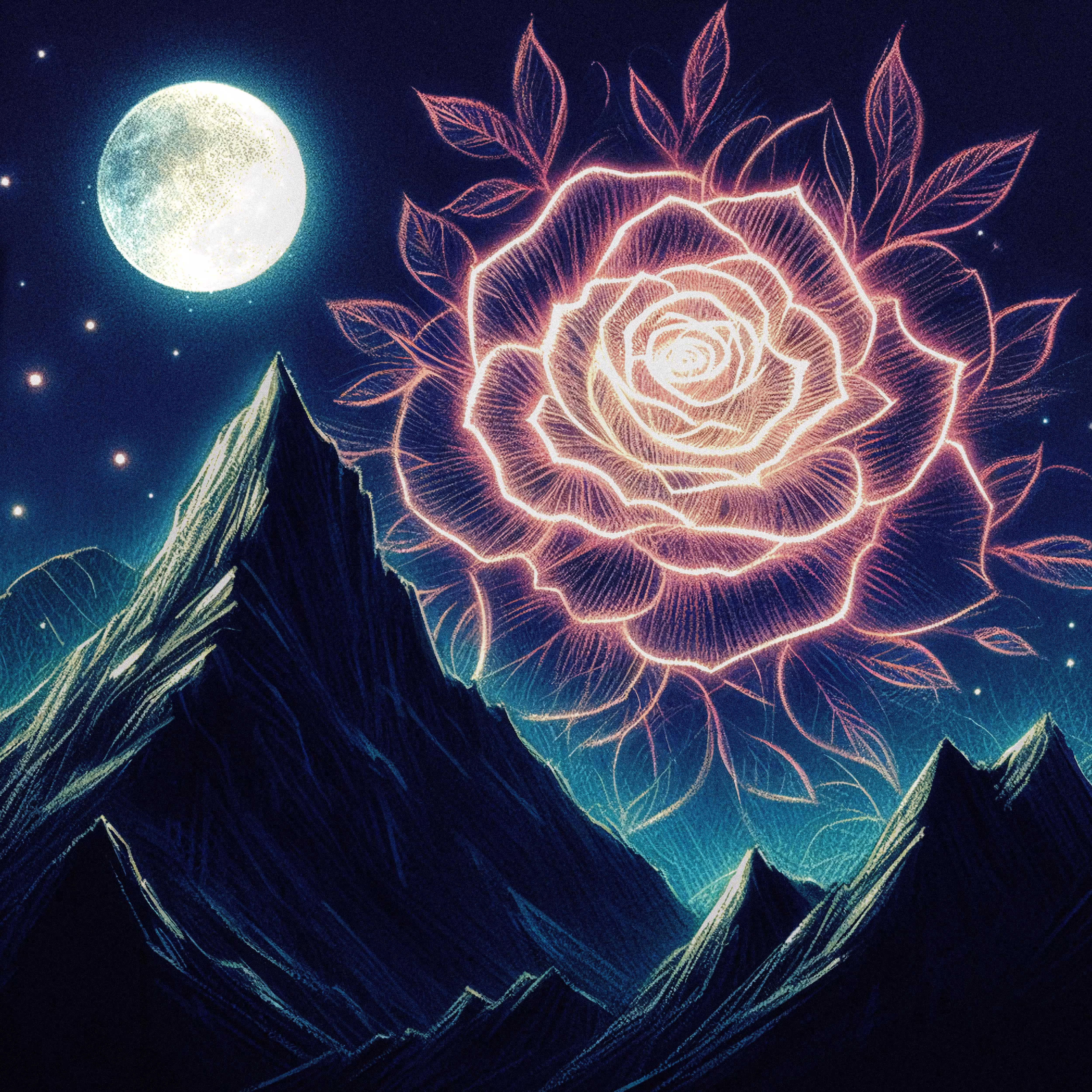 Fabulous Flowers: Moon Rose