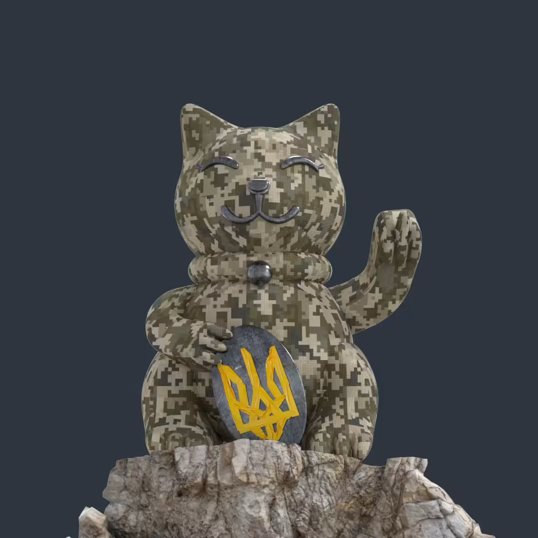 Maneki Neko #005. Russian warship edition