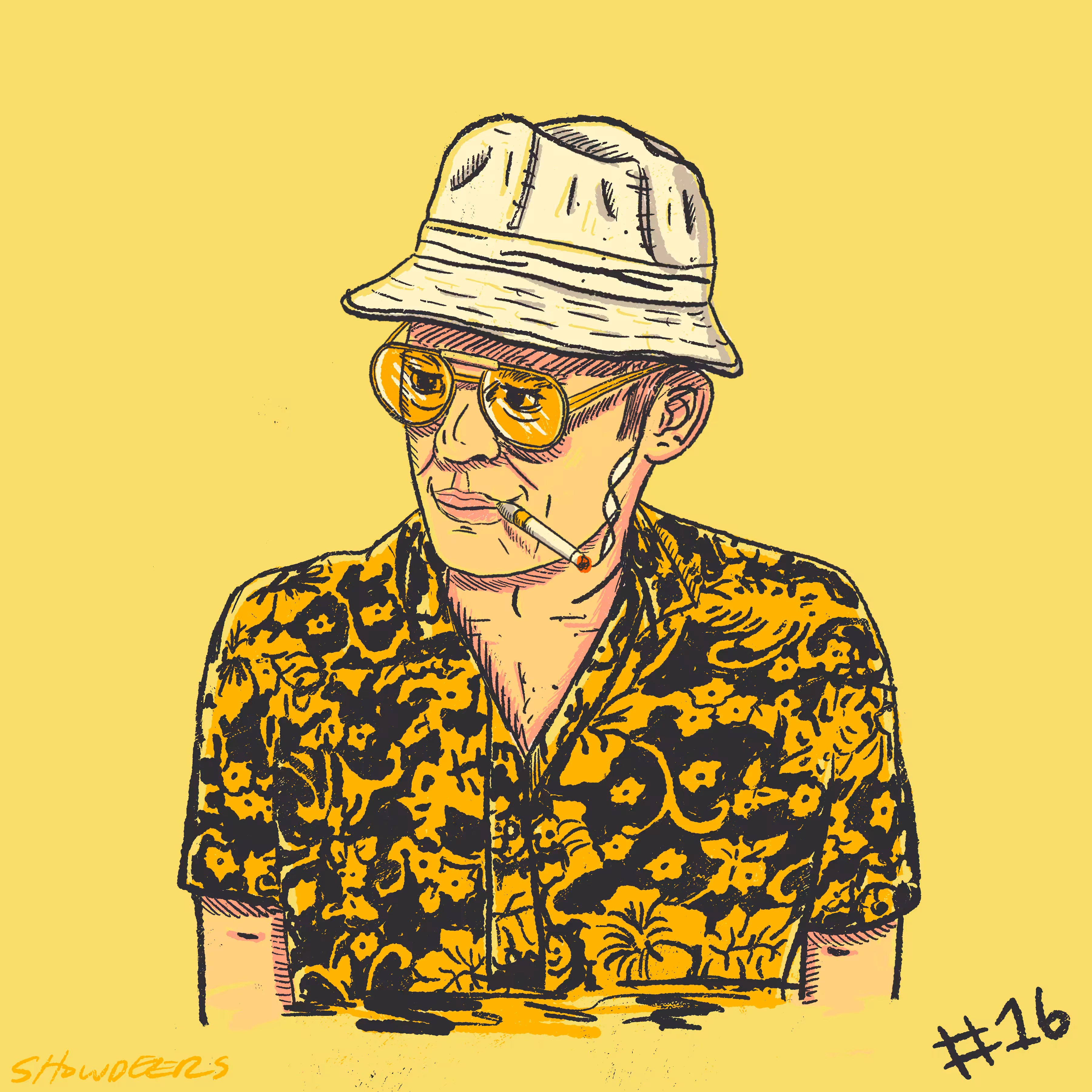 Showdeers #16 - Hunter S. Thompson