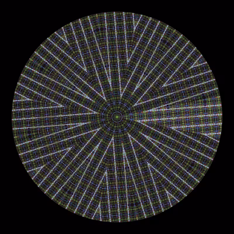 Binary kaleidoscope #156