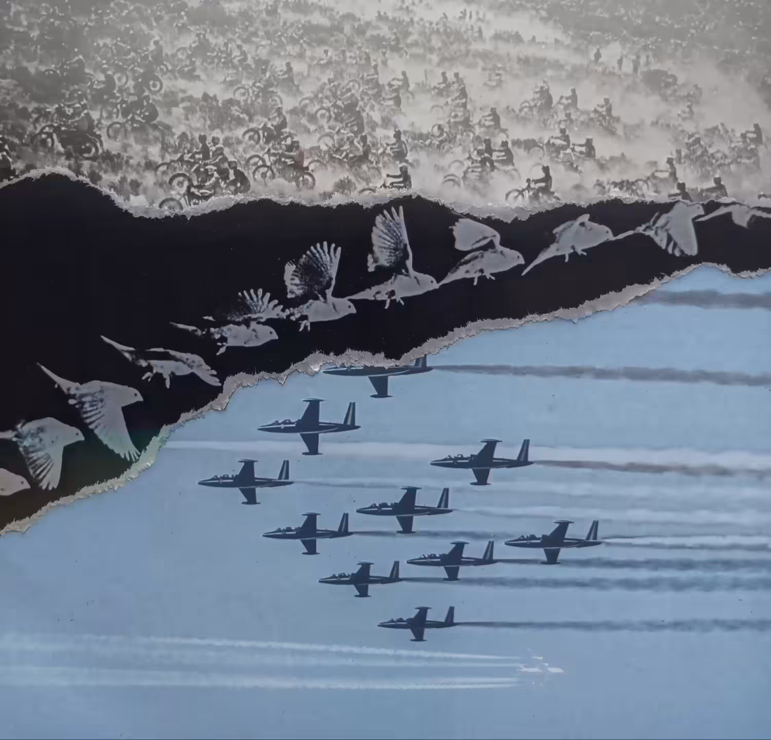 Flapping of engines