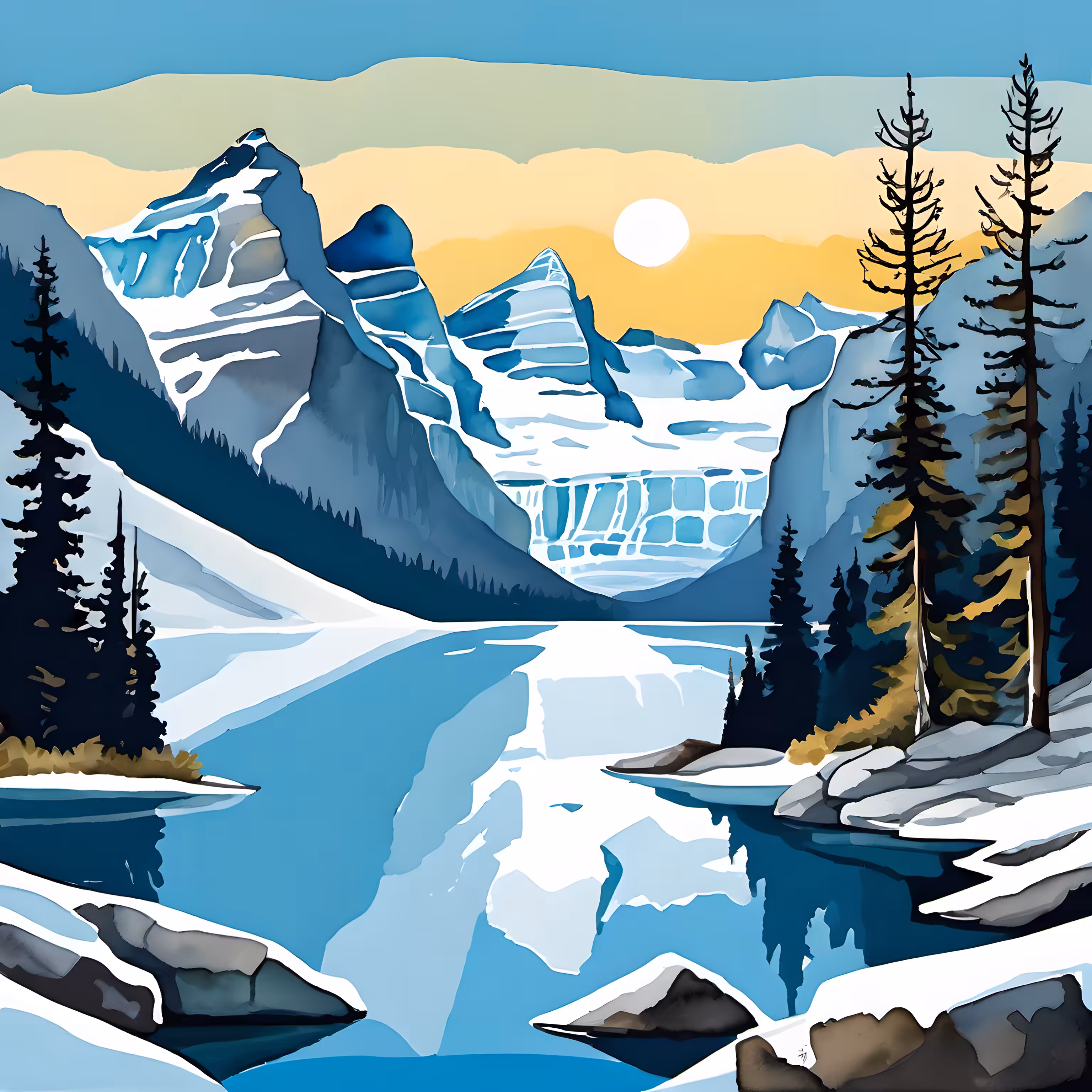 Glacial Lakes #11