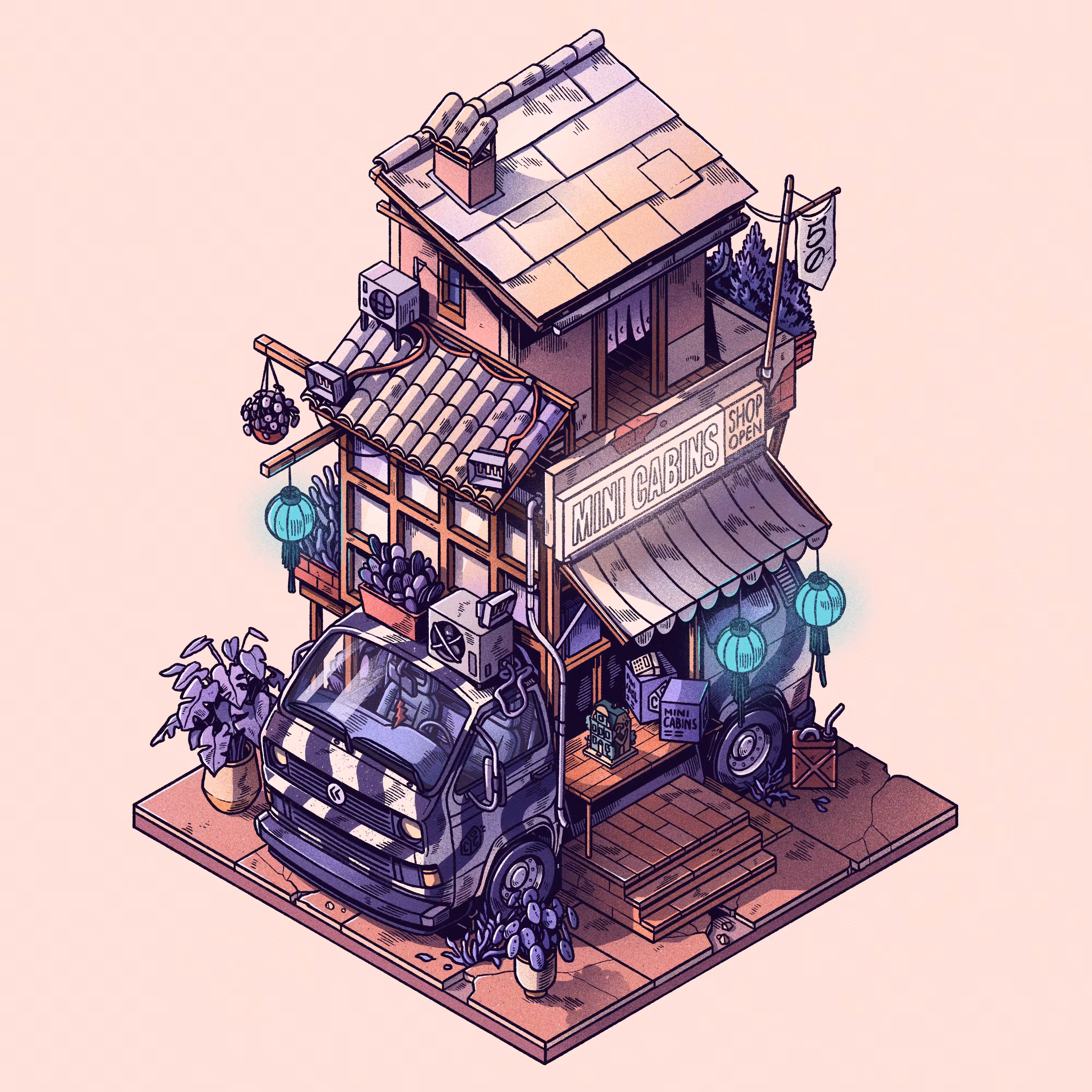 Curious Cabins #50: Caravan #498