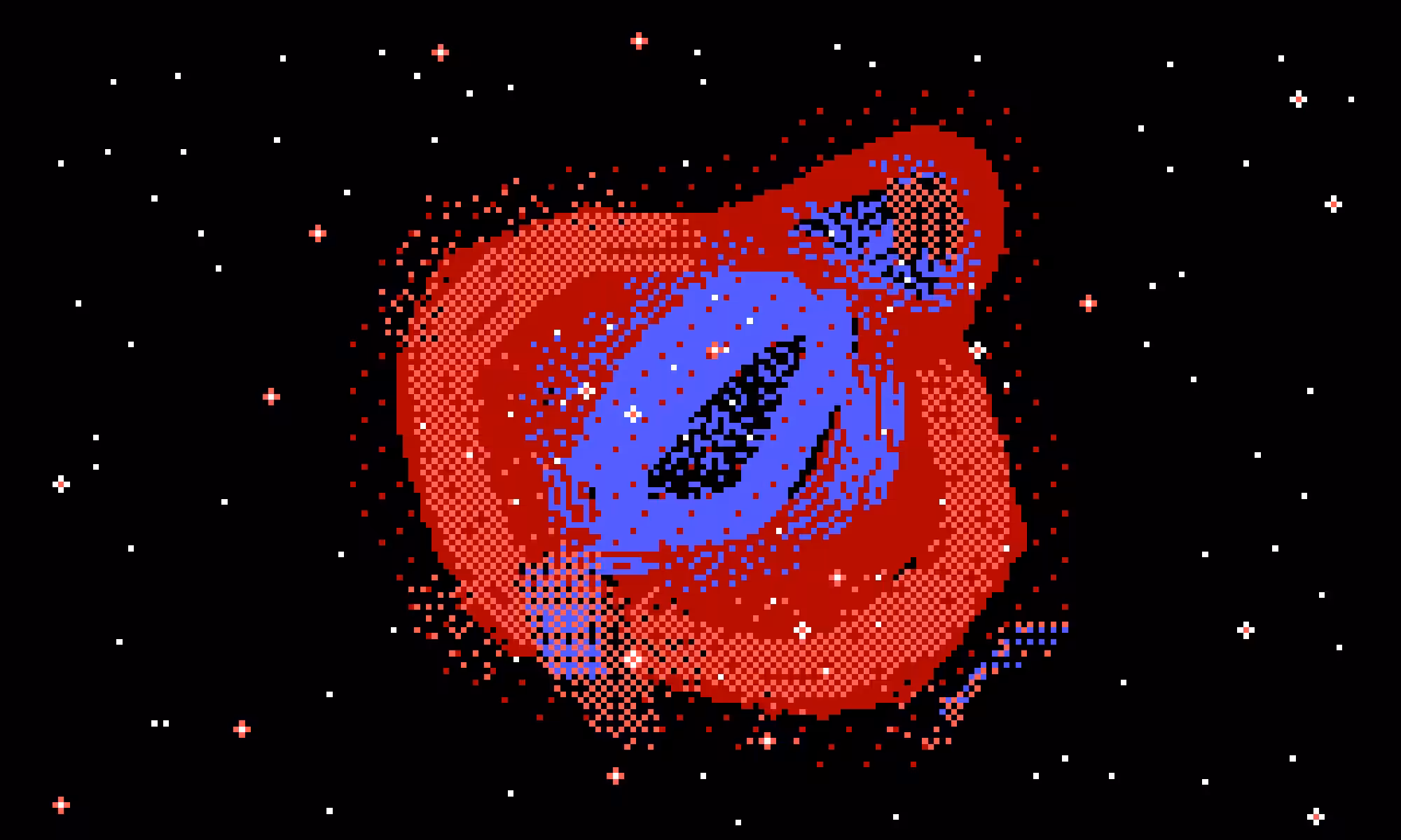 Planet Pixel Eye of Sauron Nebula 