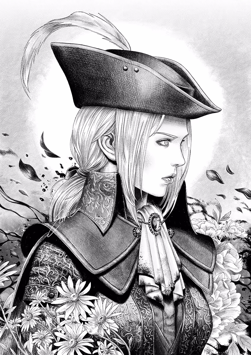 Lady Maria in black