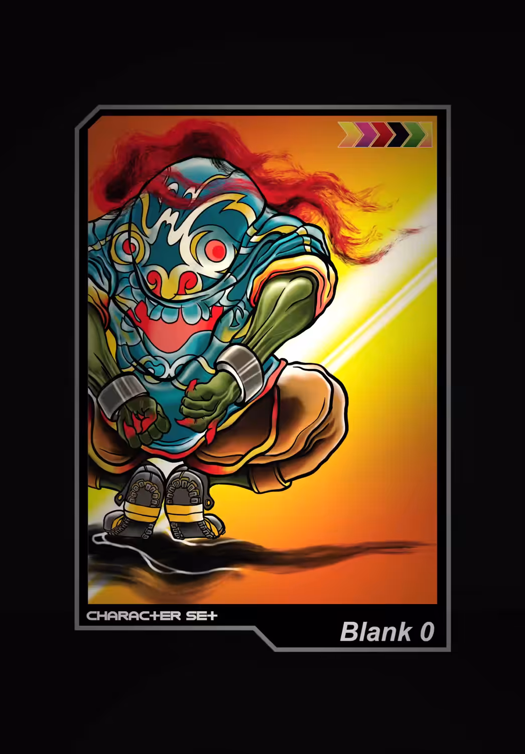 King of Alien Fight: Blank O [N-Yellow]