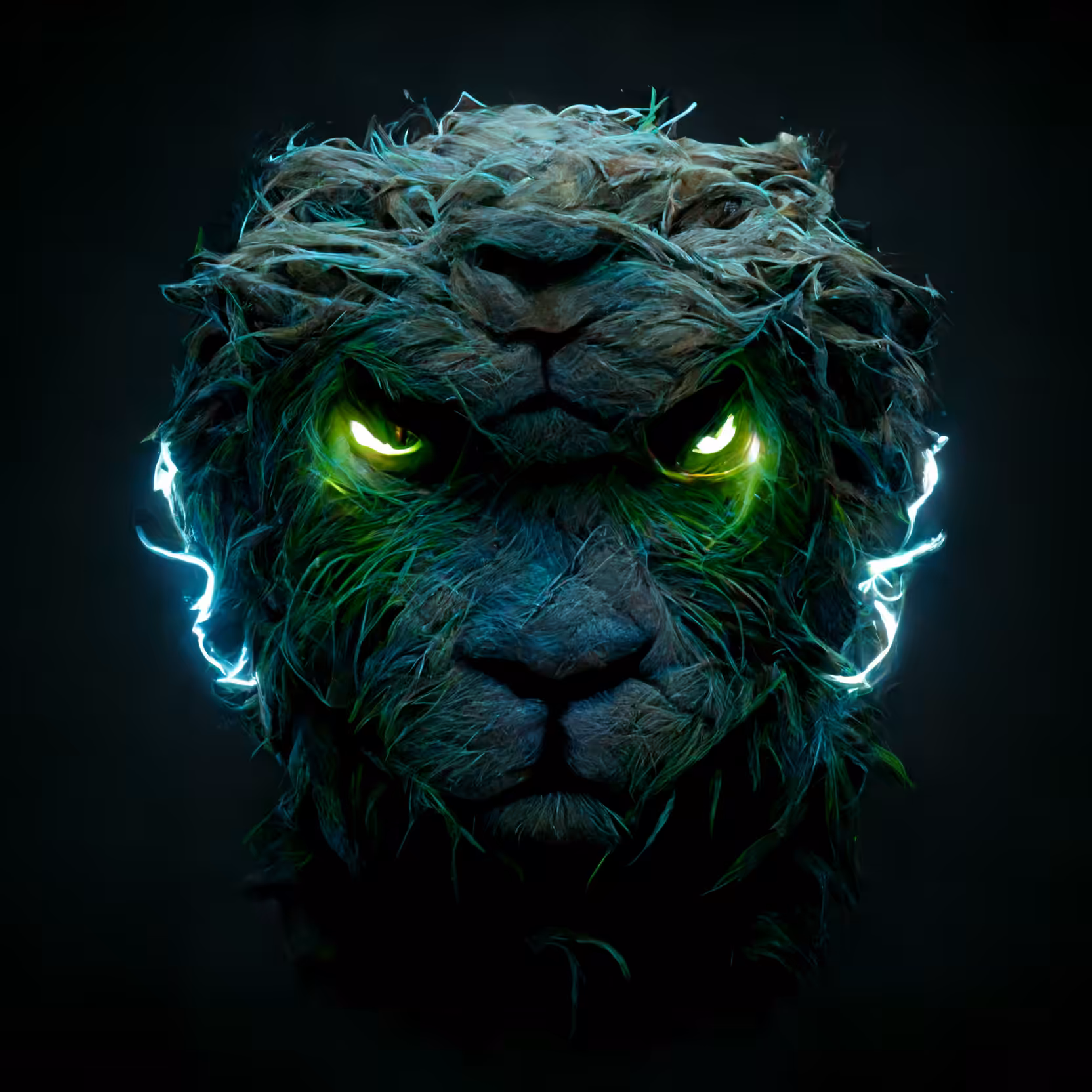 Green Beast Of Nature