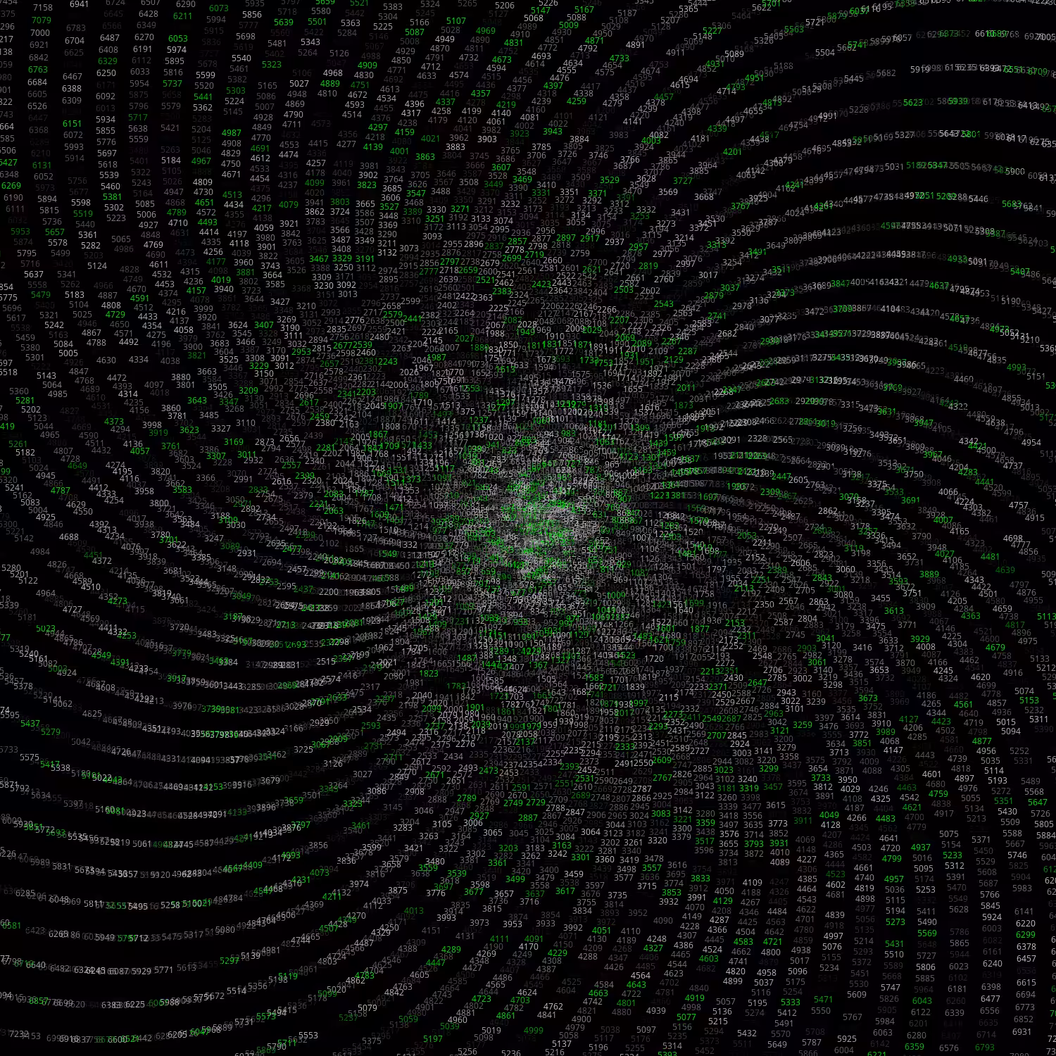 Polar Plot of Numbers #100