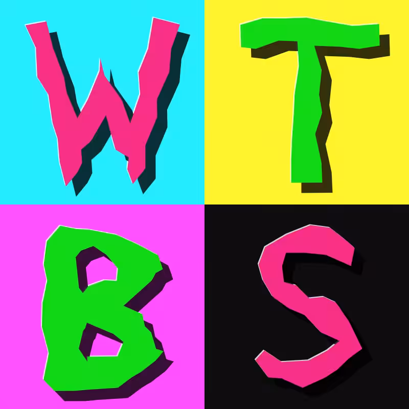 Waiting To Be Signed Logo with Wobbles #84