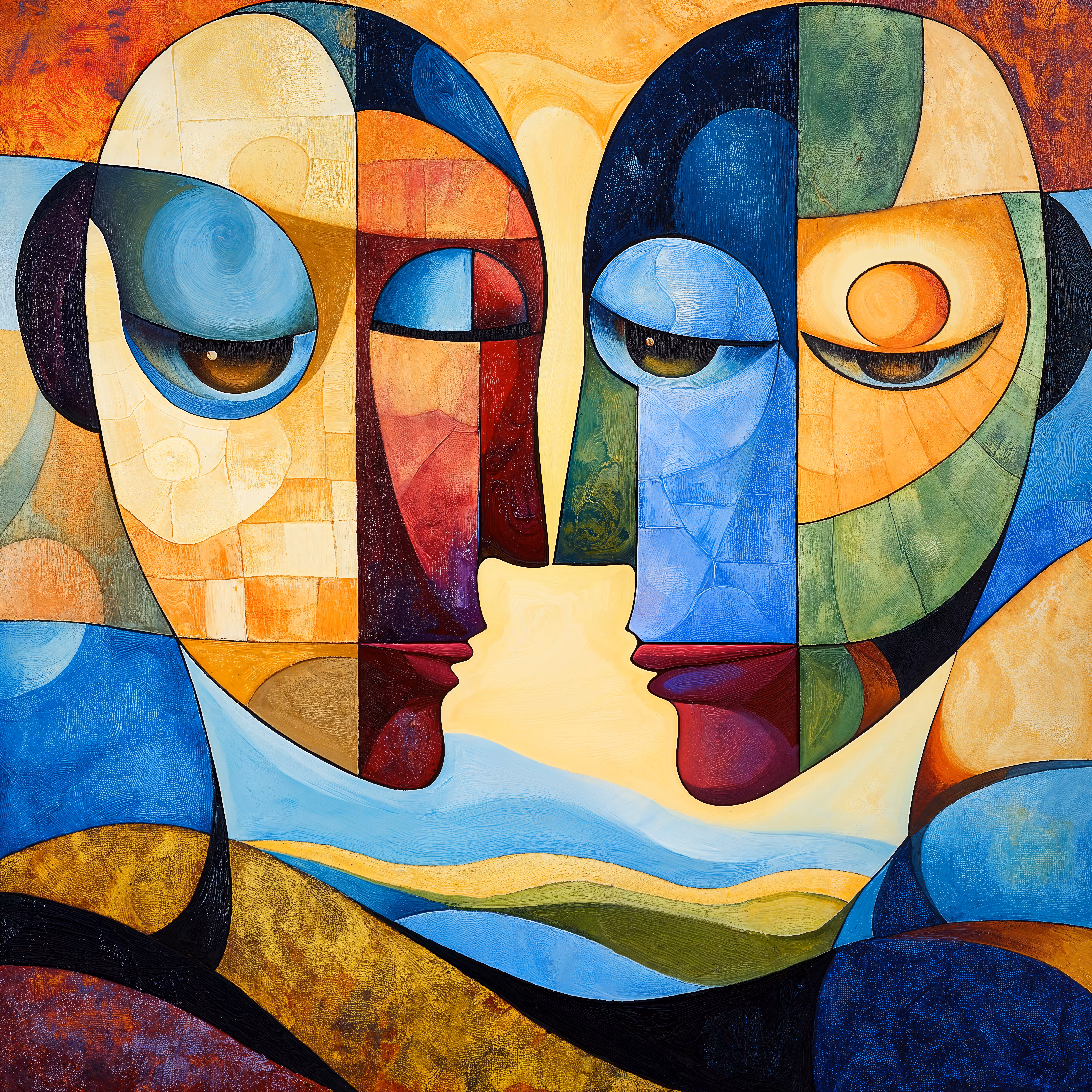 Abstract Cubist-Surrealist #26