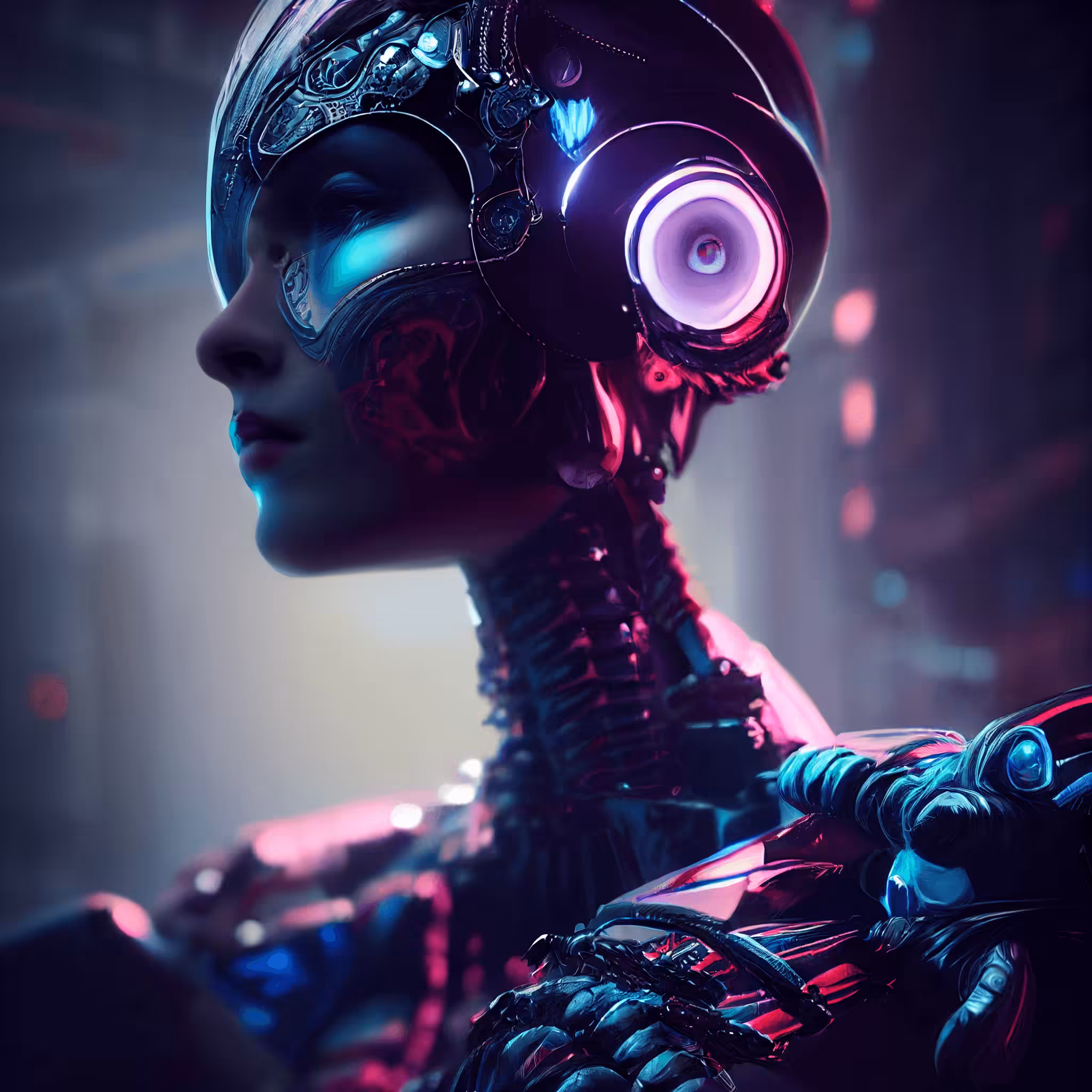 cybernetic warrior