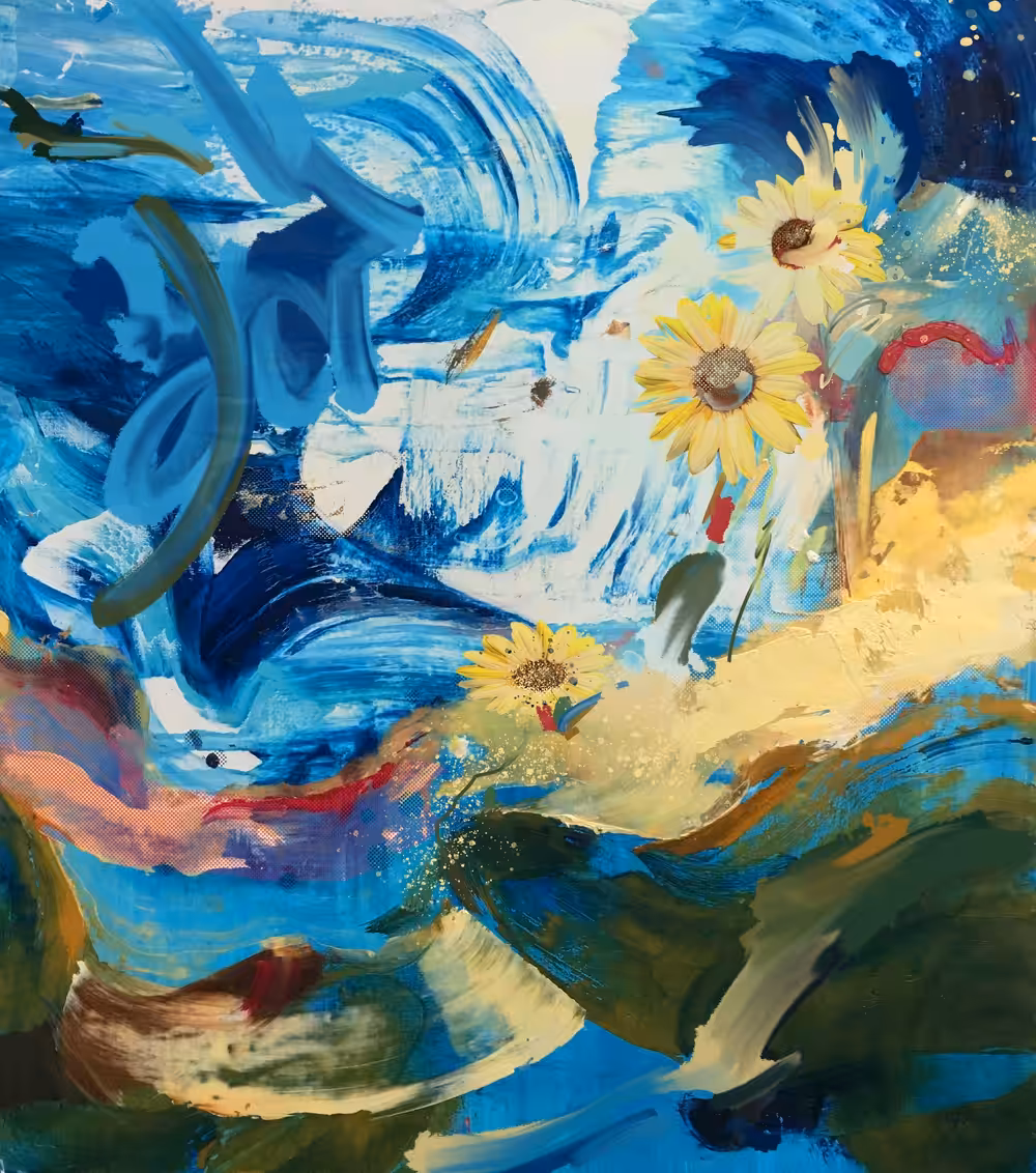 May Sunflowers Grow Again by Kristina Reddy