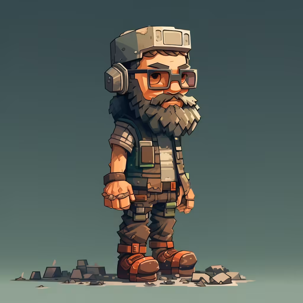 Tez Pixel Figure #152