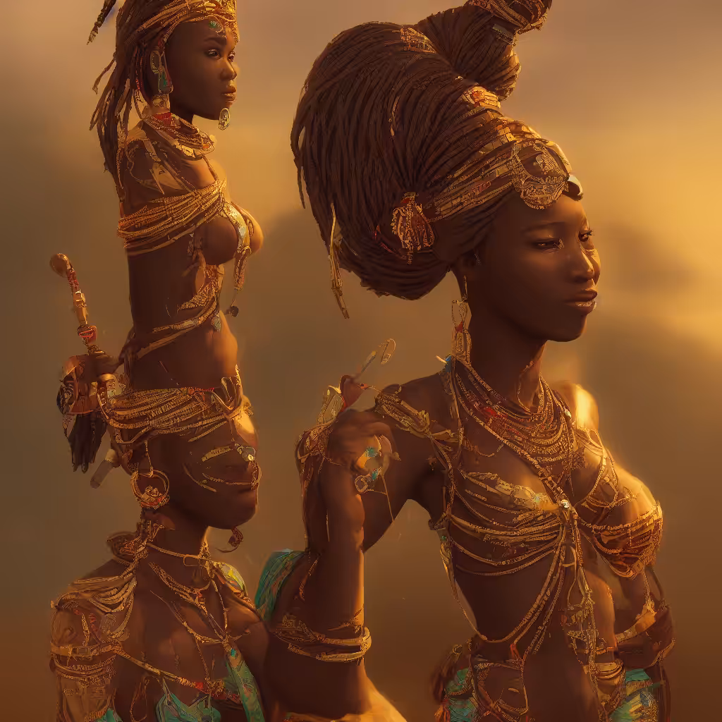 Hybrid monarchy : The Maid Of Damawa Tribe 