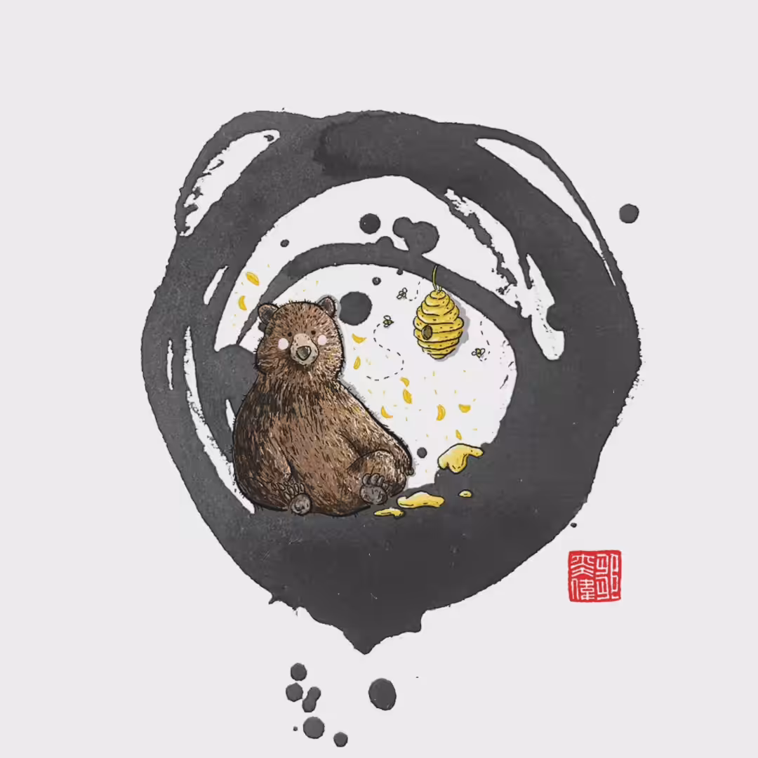 Bear with Honey