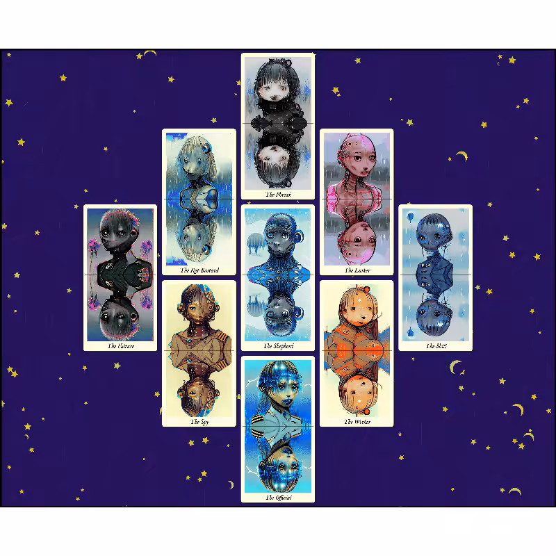Reflexions - the fxhash tarot #39