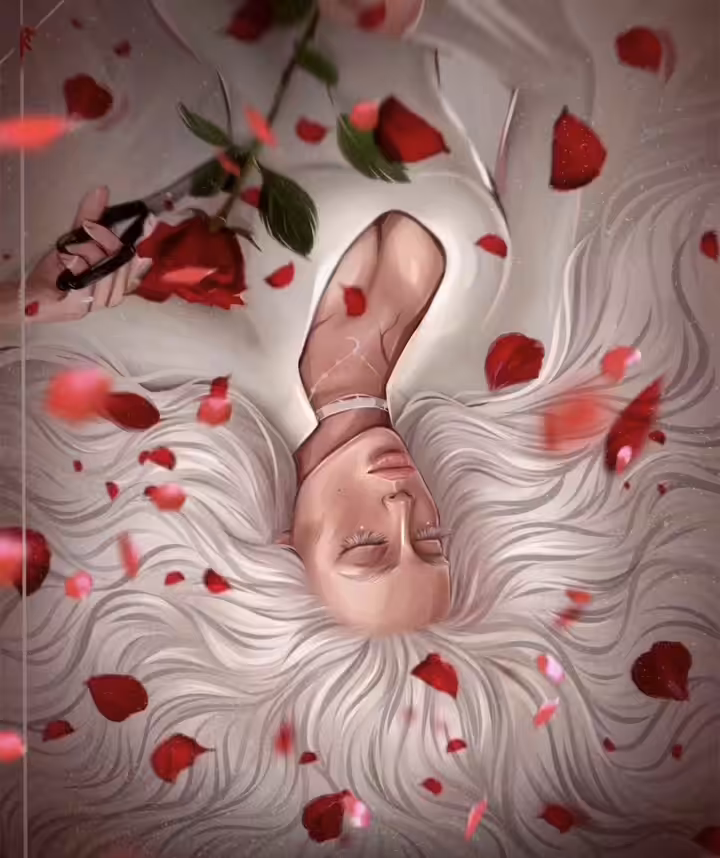 Snowing Rose