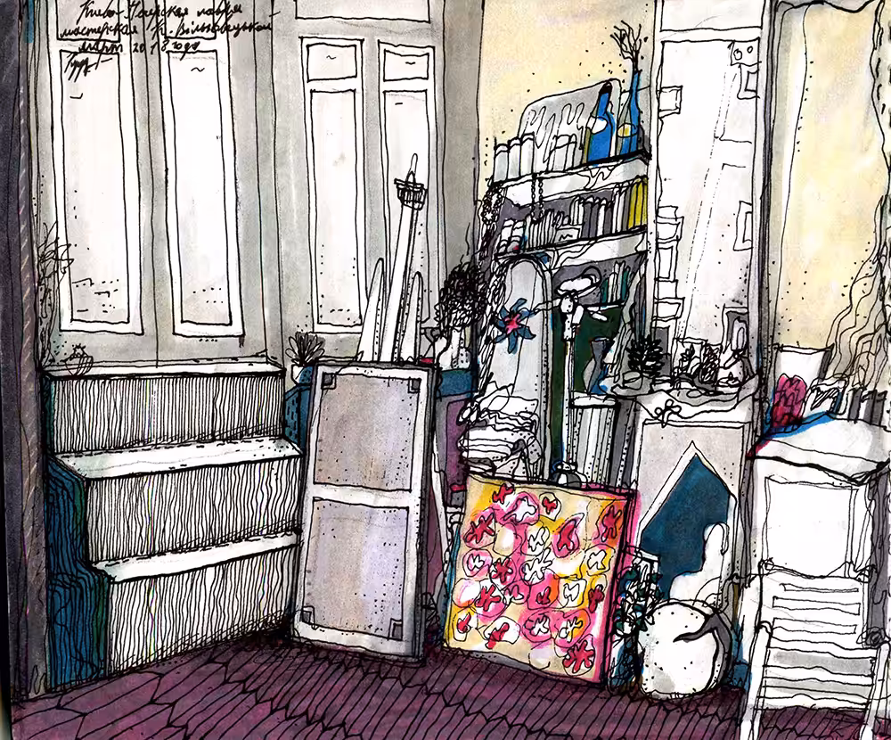 Artist`s room
